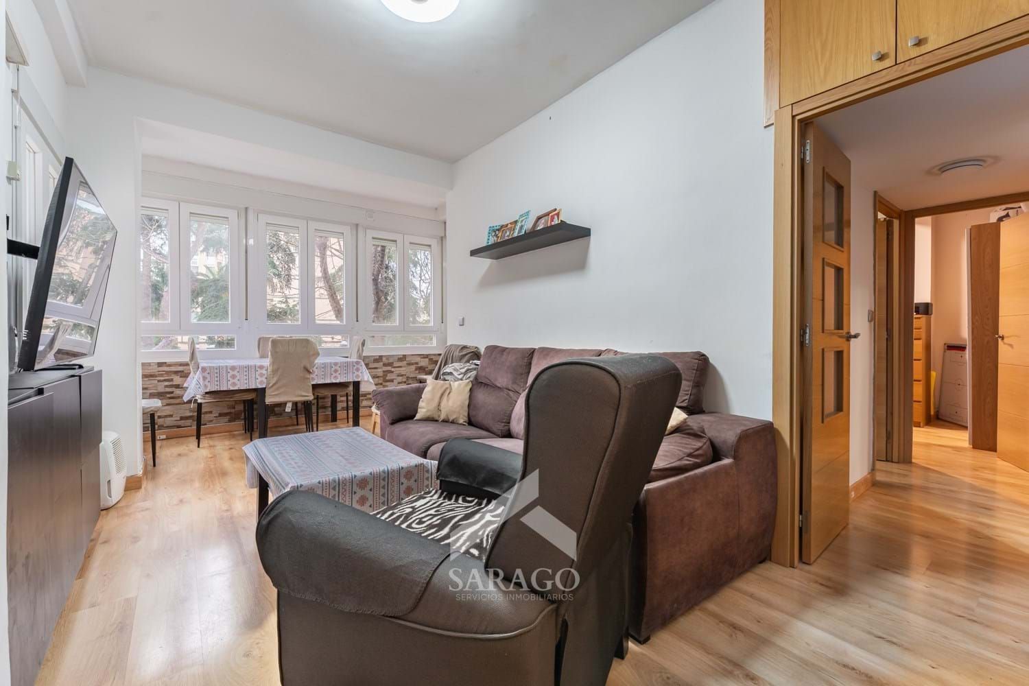 Vista exterior de Piso en venta en  Madrid Capital con Aire acondicionado, Calefacción y Amueblado