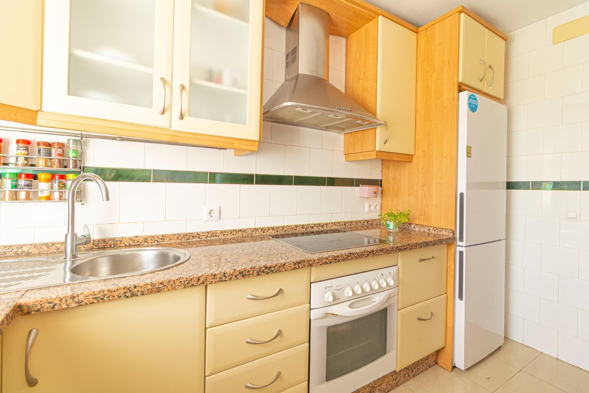 Kitchen of Flat for sale in Chiclana de la Frontera  with Storage room and Balcony