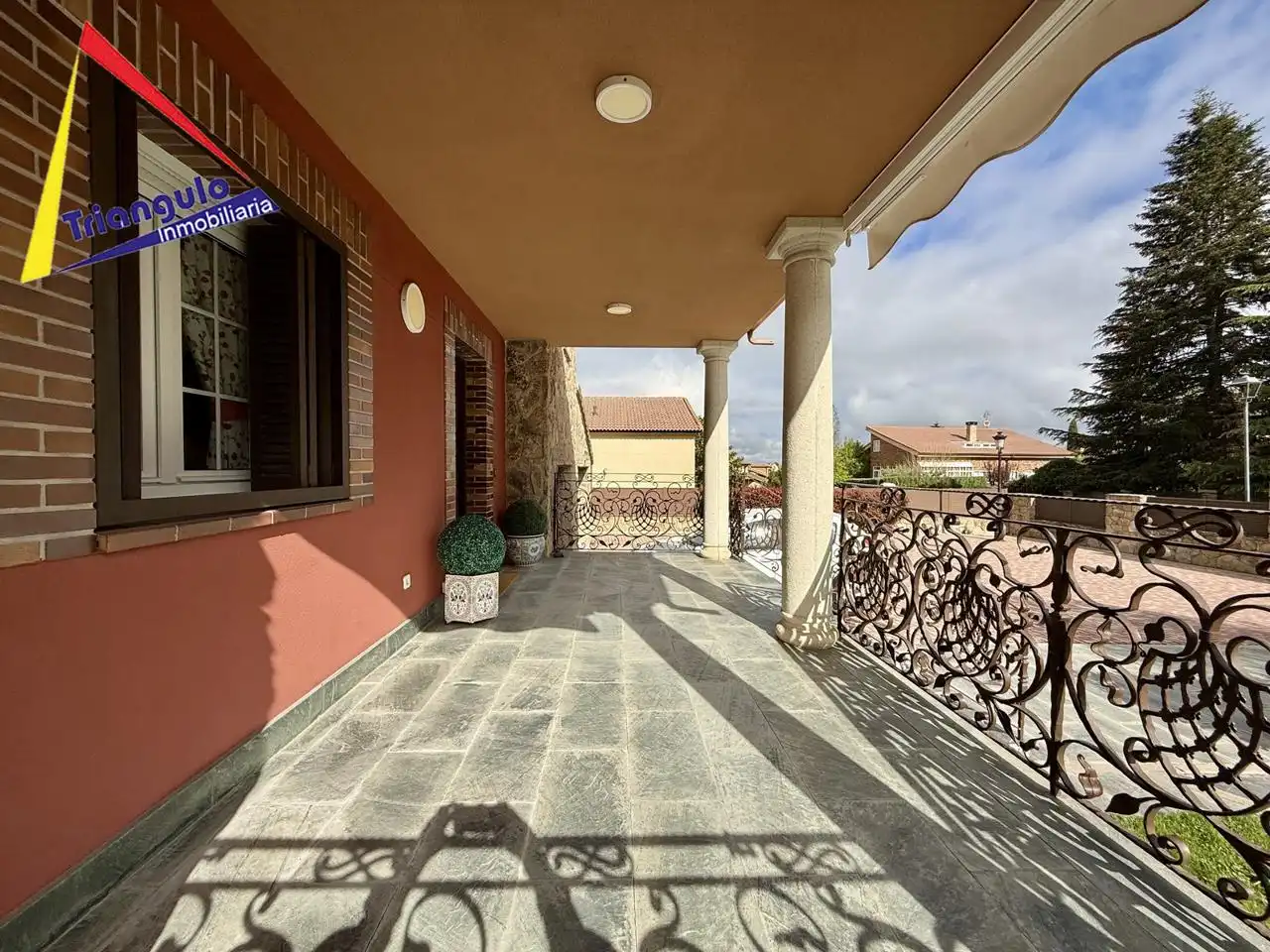 Terraza de Casa o chalet en venta en Otero de Herreros con Calefacción y Jardín privado