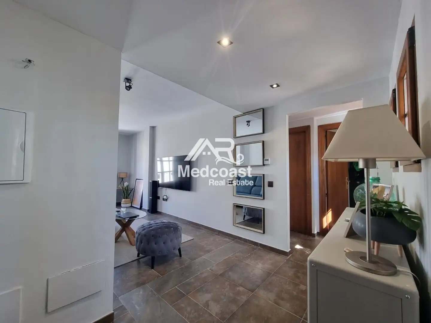 Wohnzimmer von Haus oder Chalet zum Verkauf in Sorbas mit Klimaanlage, Terrasse und Möbliert