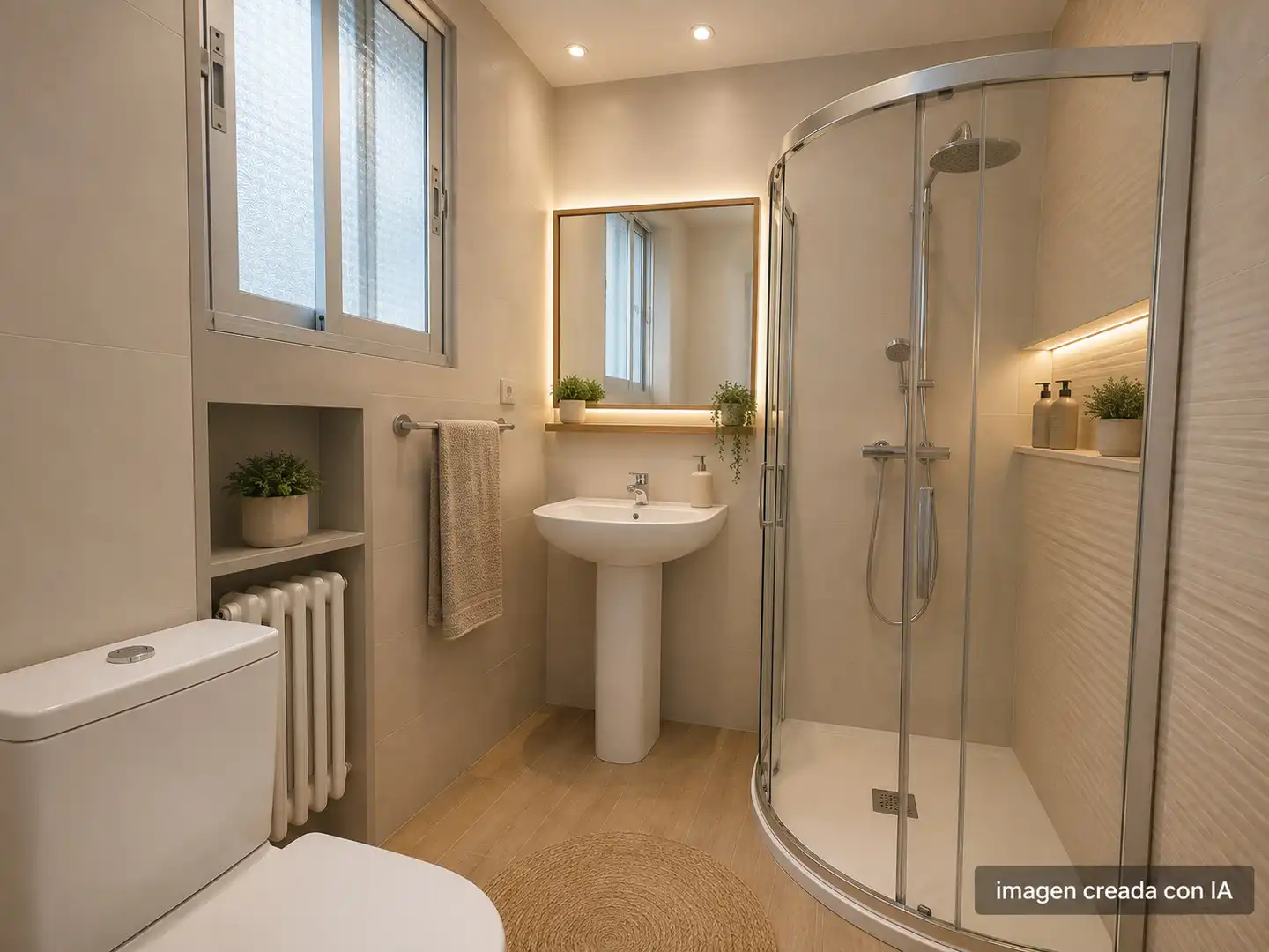 Baño de Piso en venta en Madrid con Calefacción, Jardín privado y Parquet