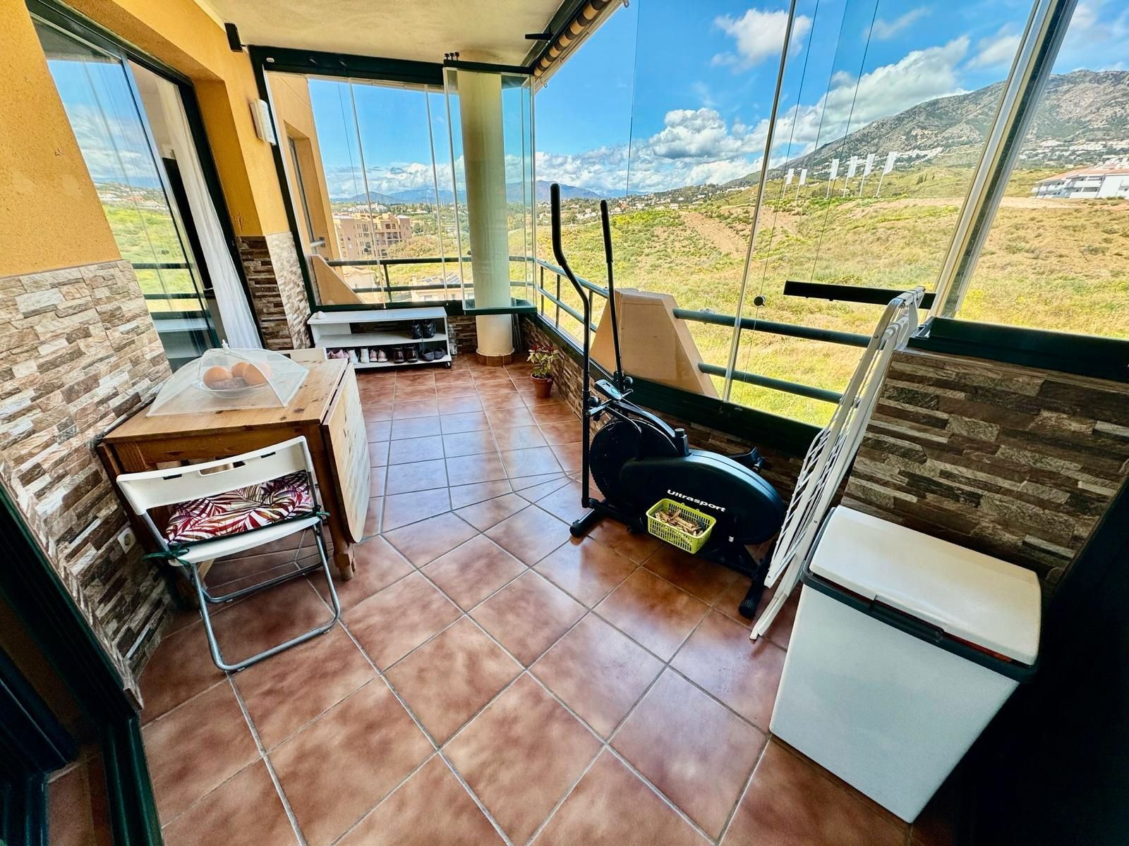 Balcony of Flat for sale in Fuengirola  with Air Conditioner, Terrace and Storage room