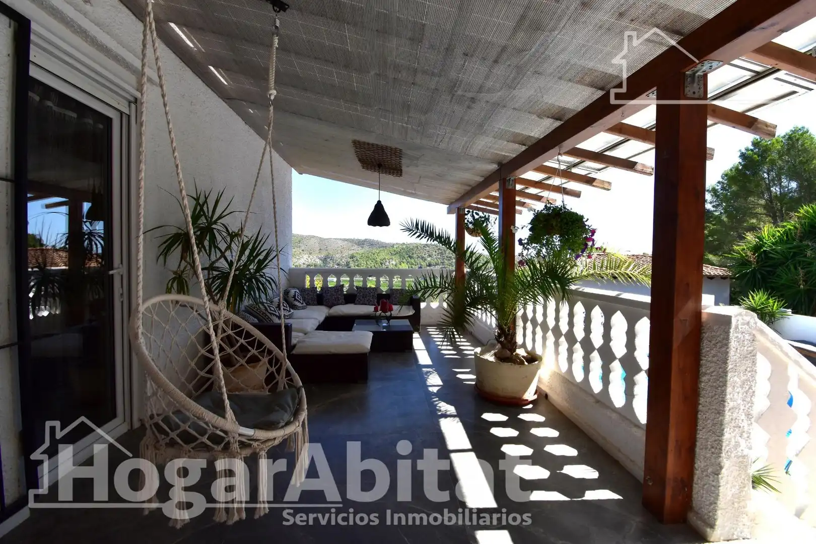 Terraza de Casa o chalet en venta en Gandia con Aire acondicionado, Jardín privado y Terraza