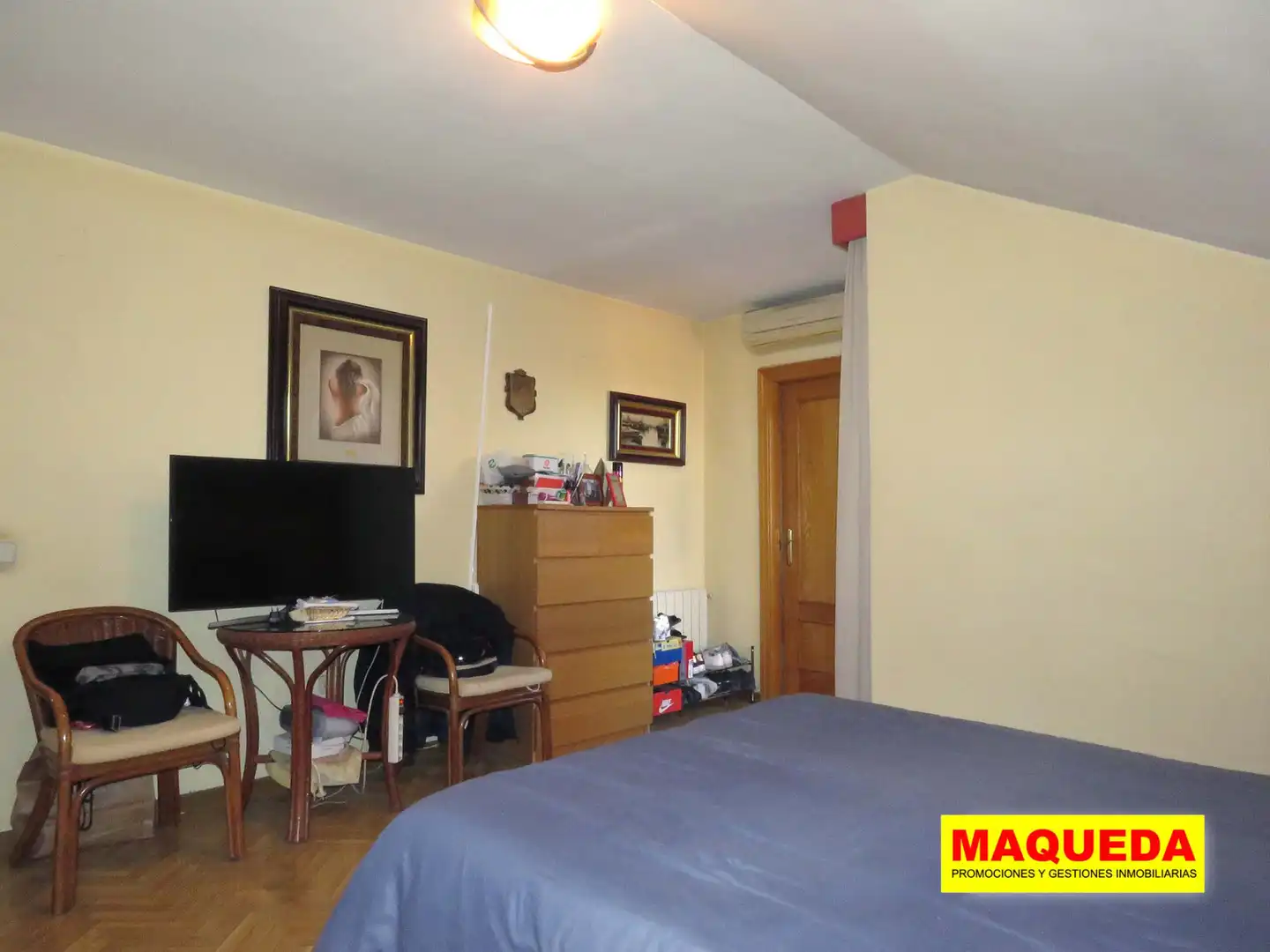 Schlafzimmer von Maisonette zum Verkauf in Alcorcón mit Klimaanlage, Heizung und Parkett