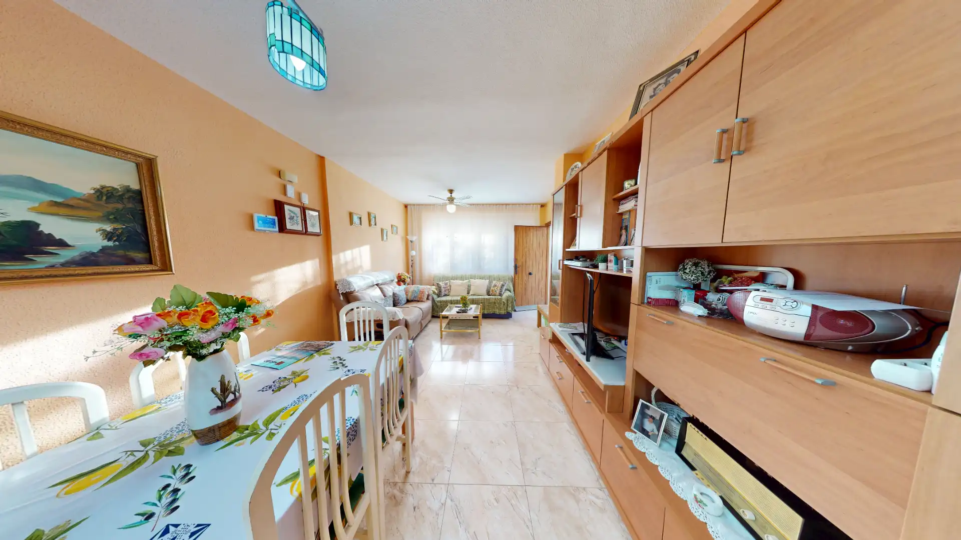 Sala d'estar de Casa adosada en venda en Torrevieja amb Aire condicionat, Calefacció i Terrassa