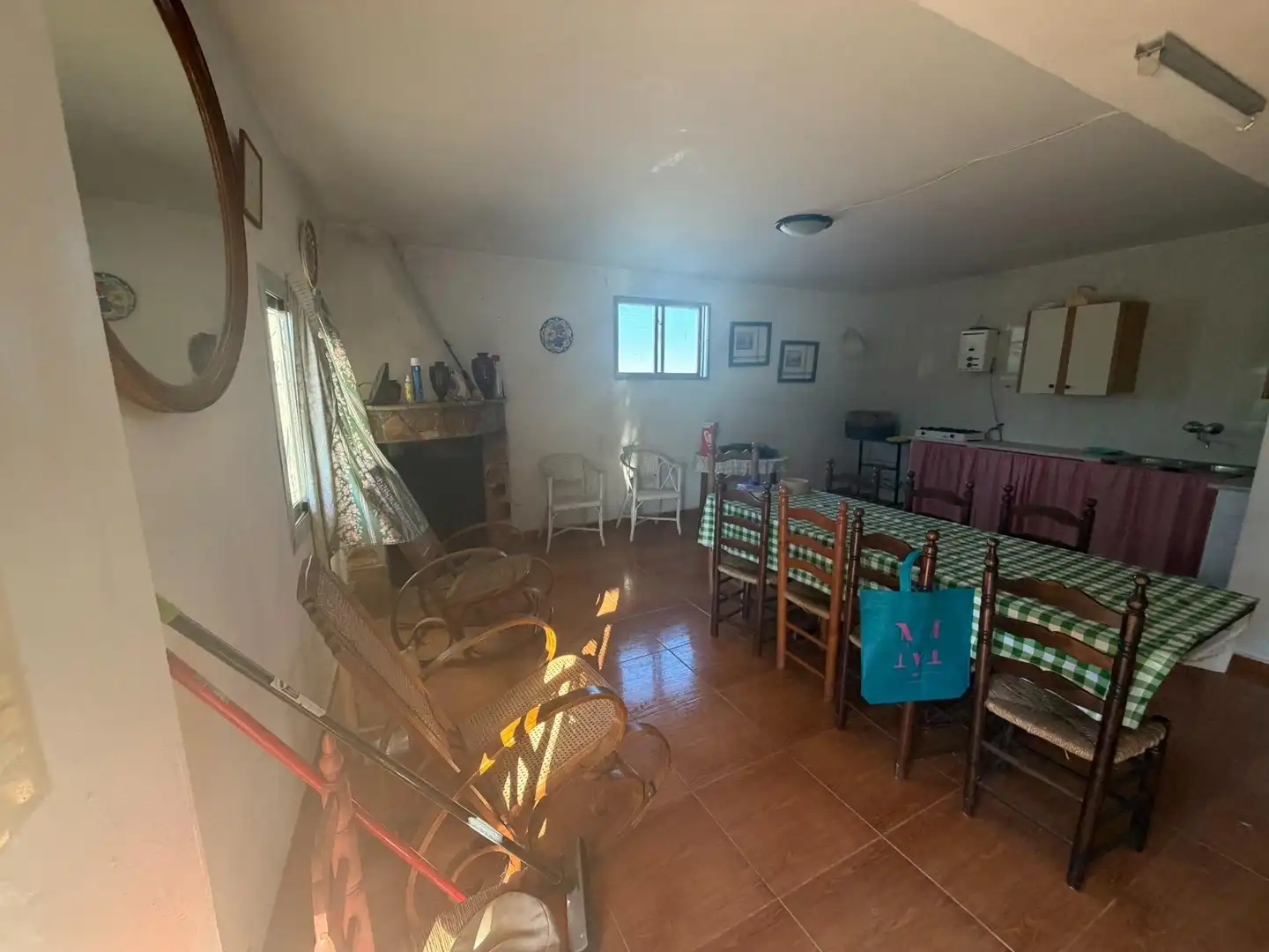 Dining room of Houses for sale in Barxeta  with Private garden, Terrace and Storage room