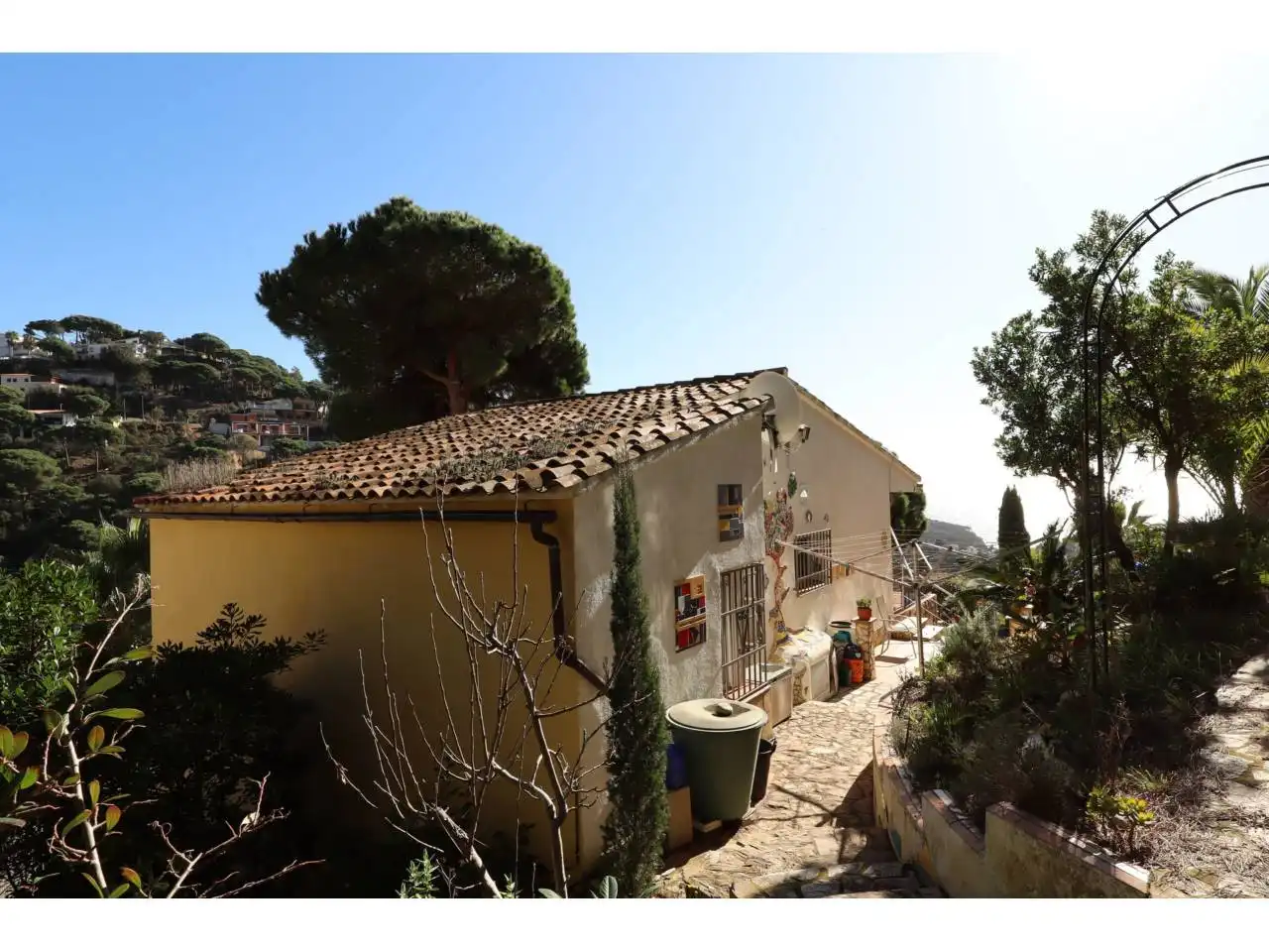 Vista exterior de Casa o chalet en venta en Lloret de Mar con Jardín privado, Terraza y Amueblado