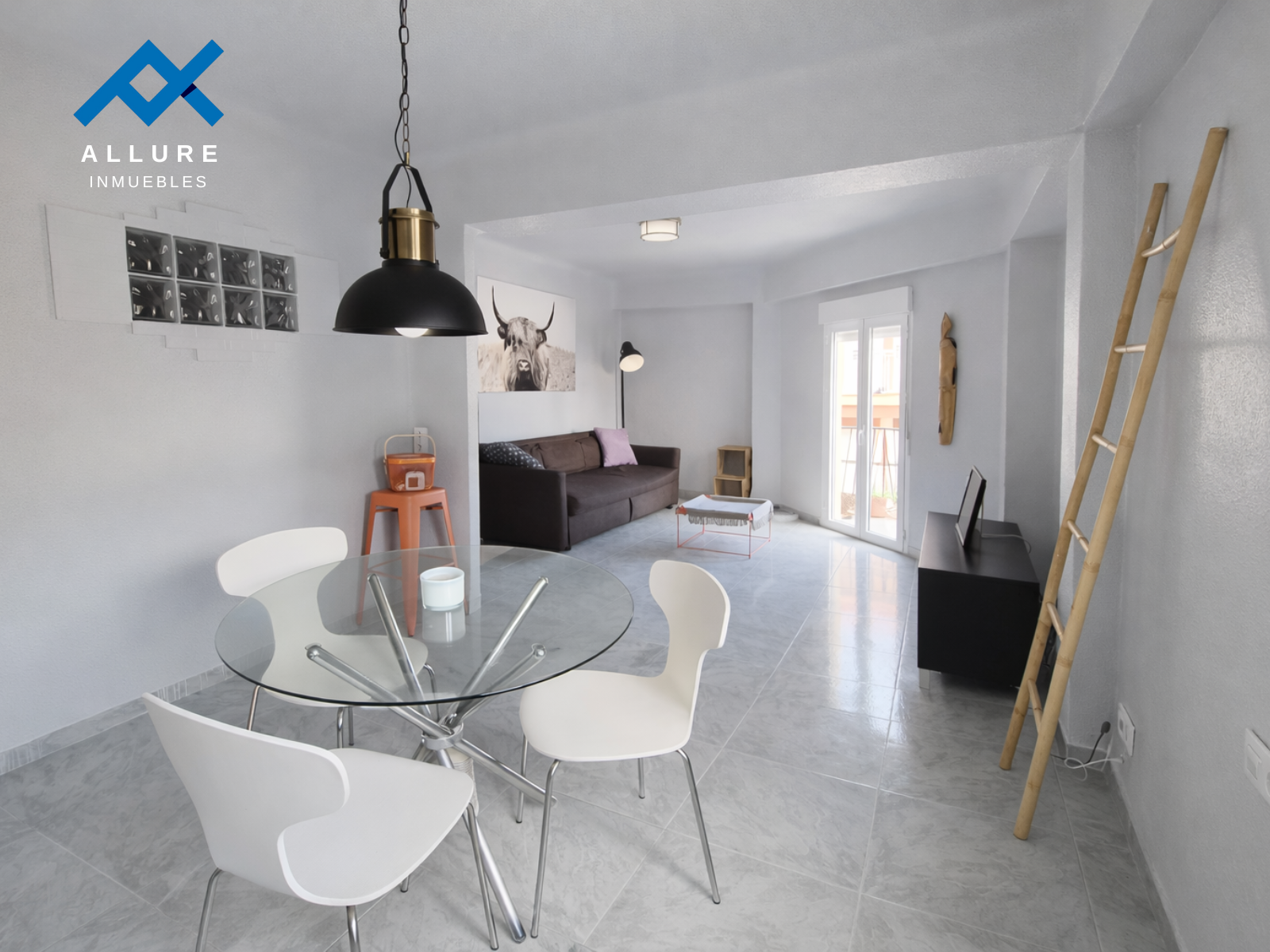 Living room of Flat for sale in  Murcia Capital  with Air Conditioner, Storage room and Furnished