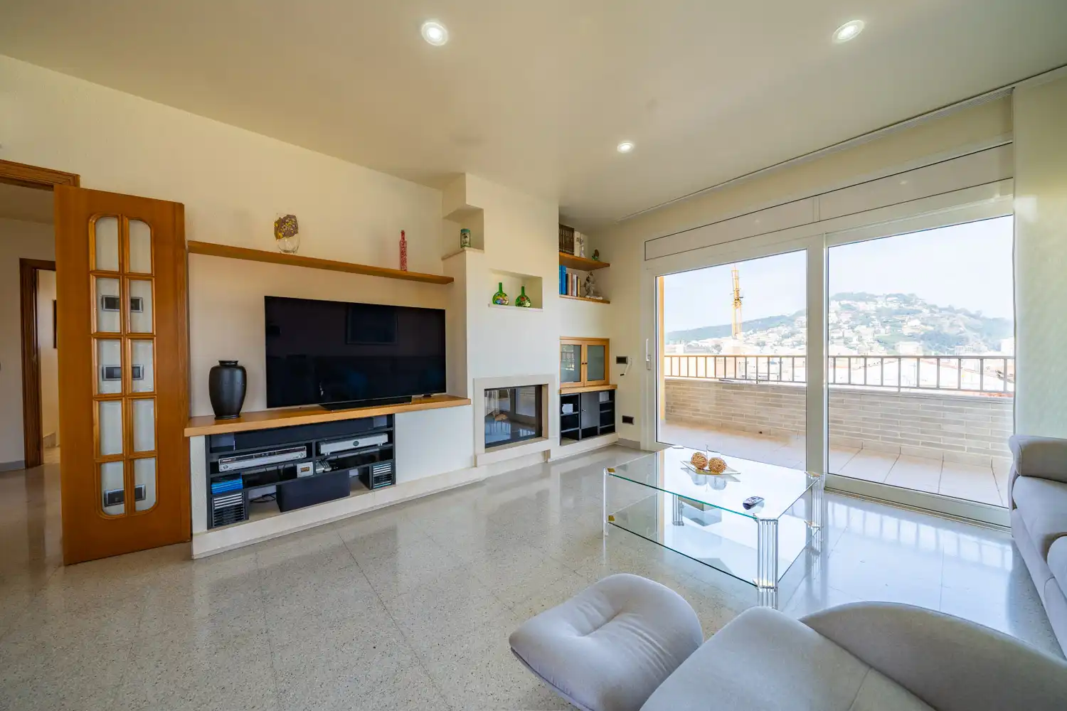 Sala de estar de Casa o chalet en venta en Blanes con Aire acondicionado, Calefacción y Jardín privado