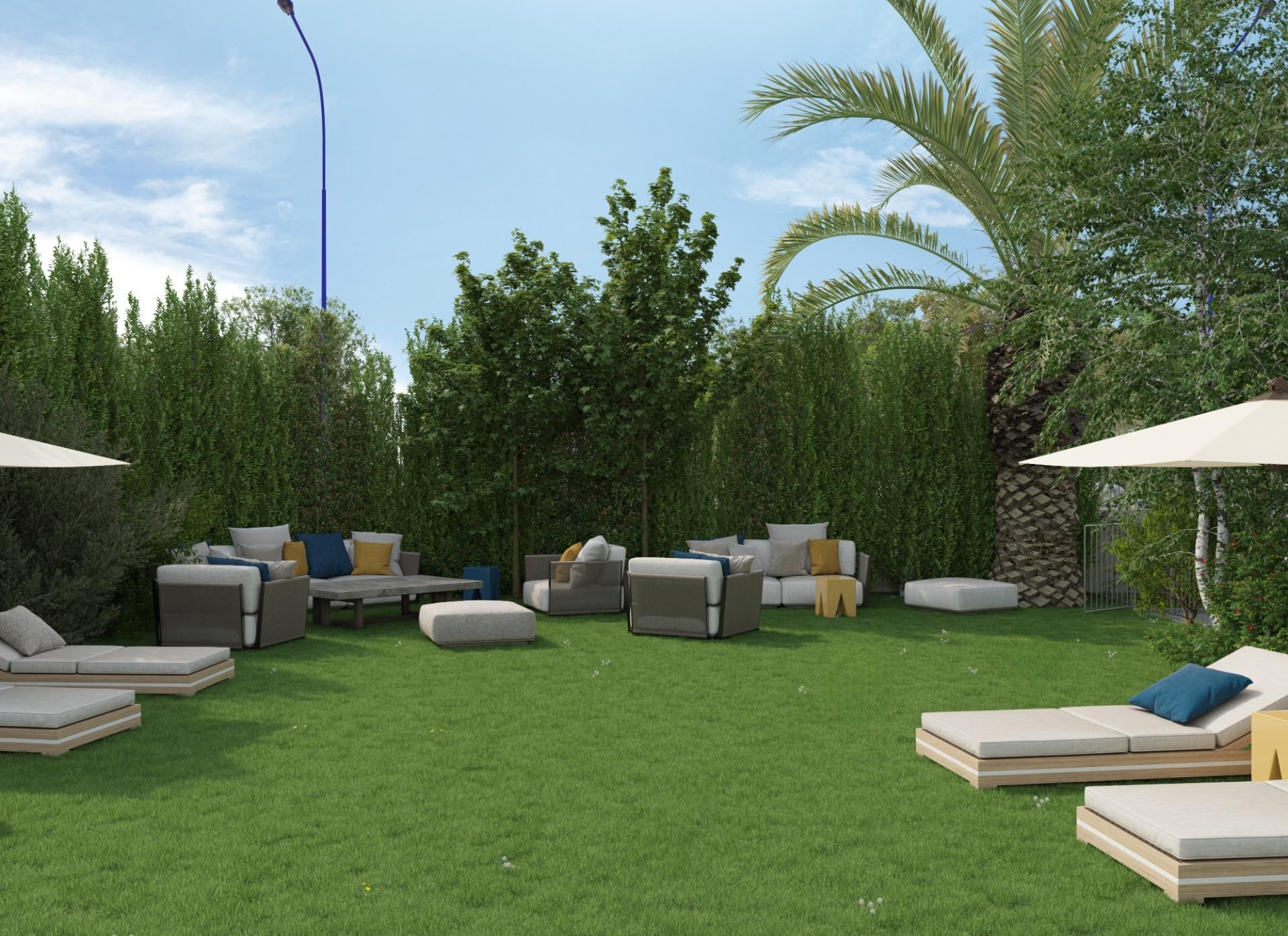 Terrace of Flat for sale in Badajoz Capital  with Air Conditioner, Heating and Private garden