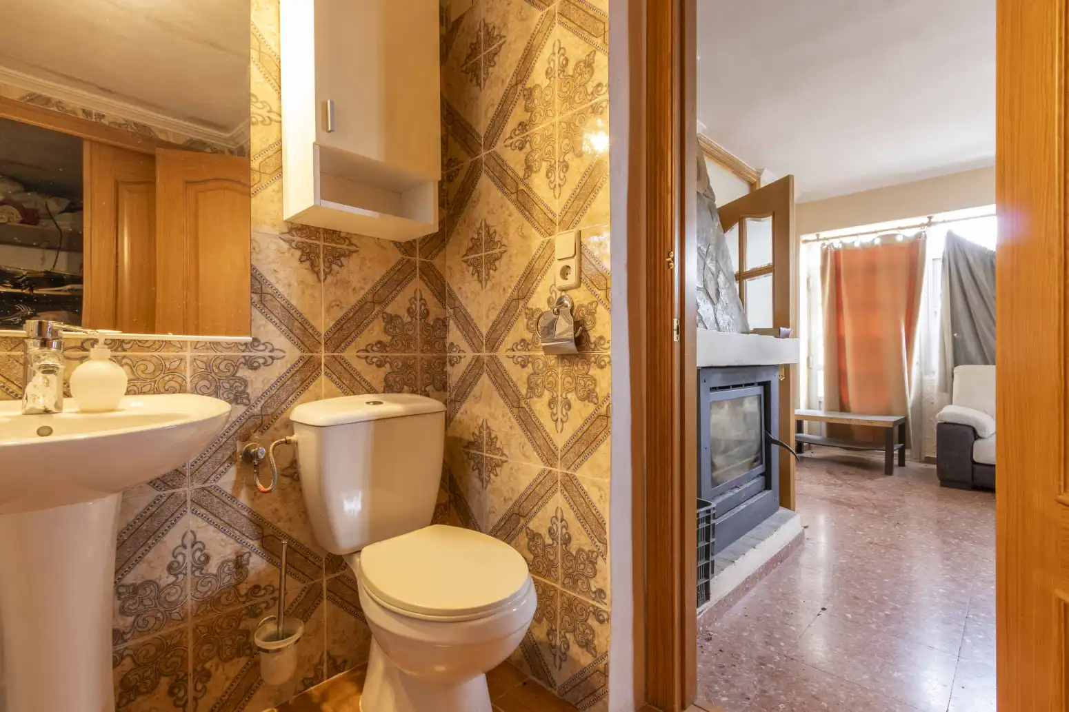 Baño de Casa o chalet en venta en Calles con Jardín privado, Terraza y Piscina
