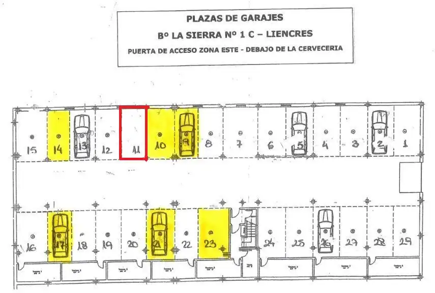 Aparcament de Garatge en venda en Piélagos