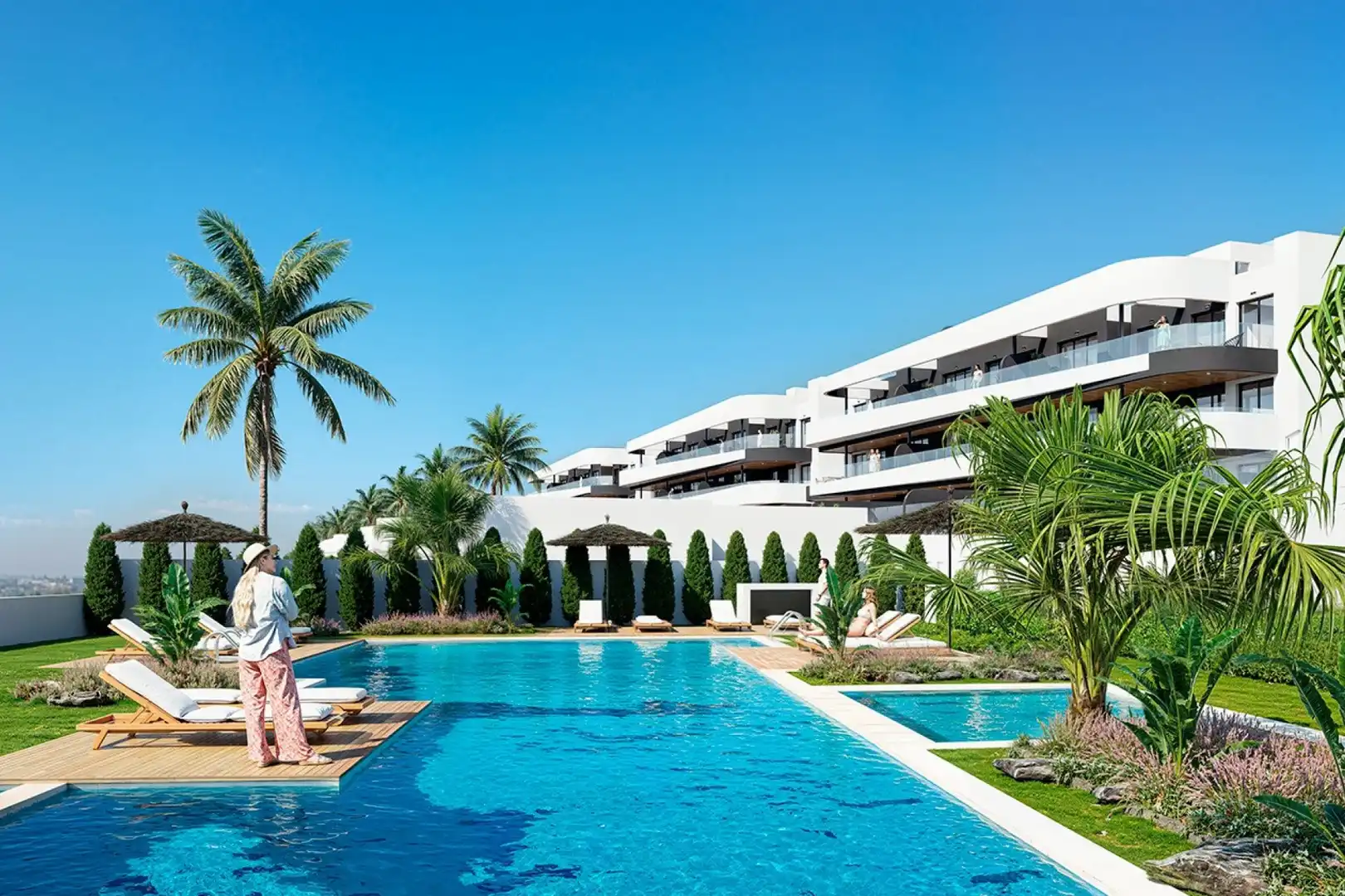 Penthouse with terrace for sale in Serena Golf