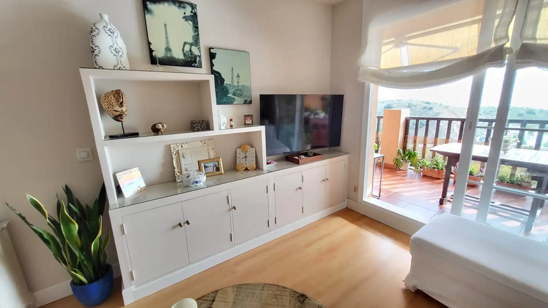 Sala de estar de Piso en venta en Rincón de la Victoria con Aire acondicionado, Terraza y Trastero