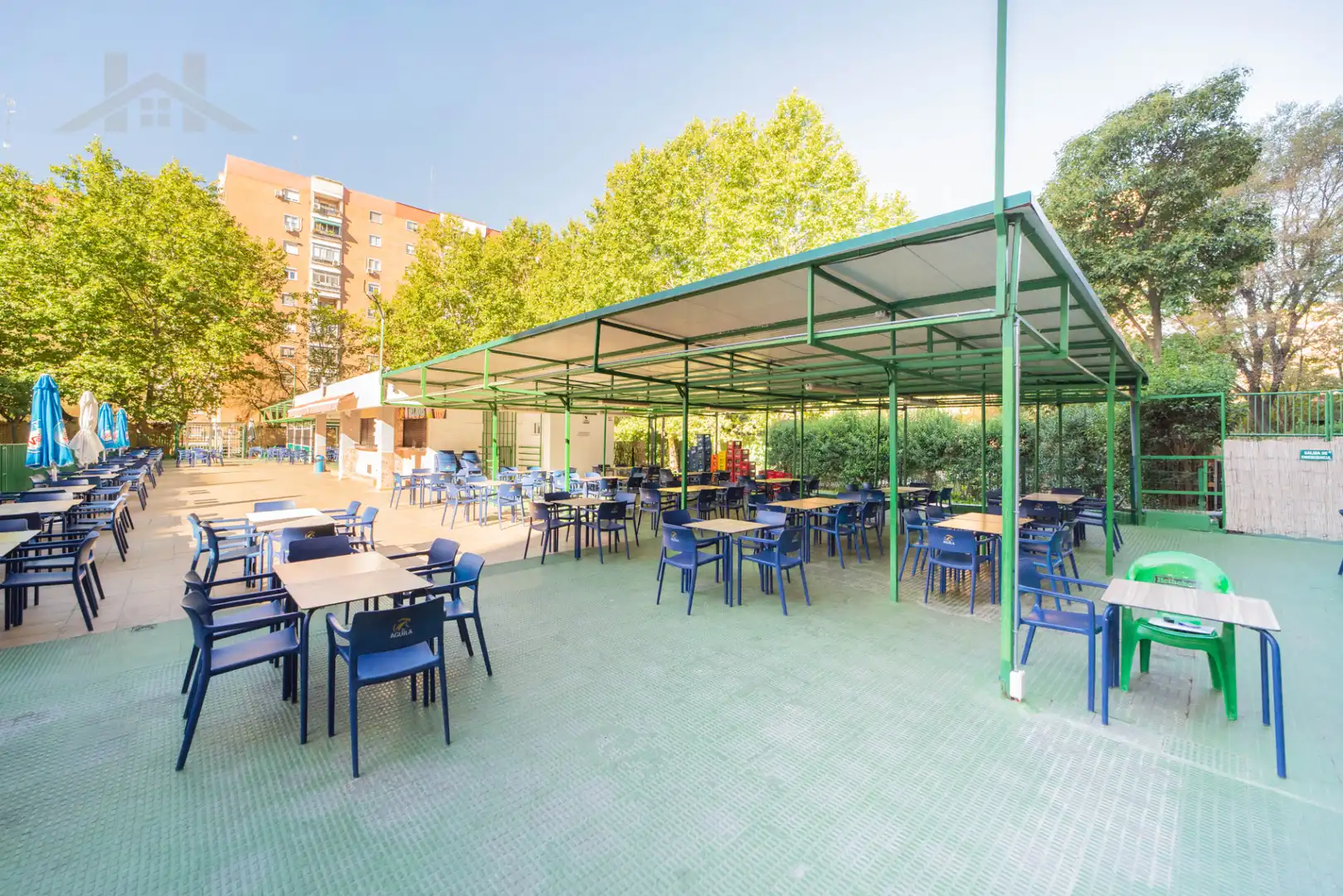 Terrasse von Wohnung zum Verkauf in Alcorcón mit Klimaanlage, Heizung und Privatgarten