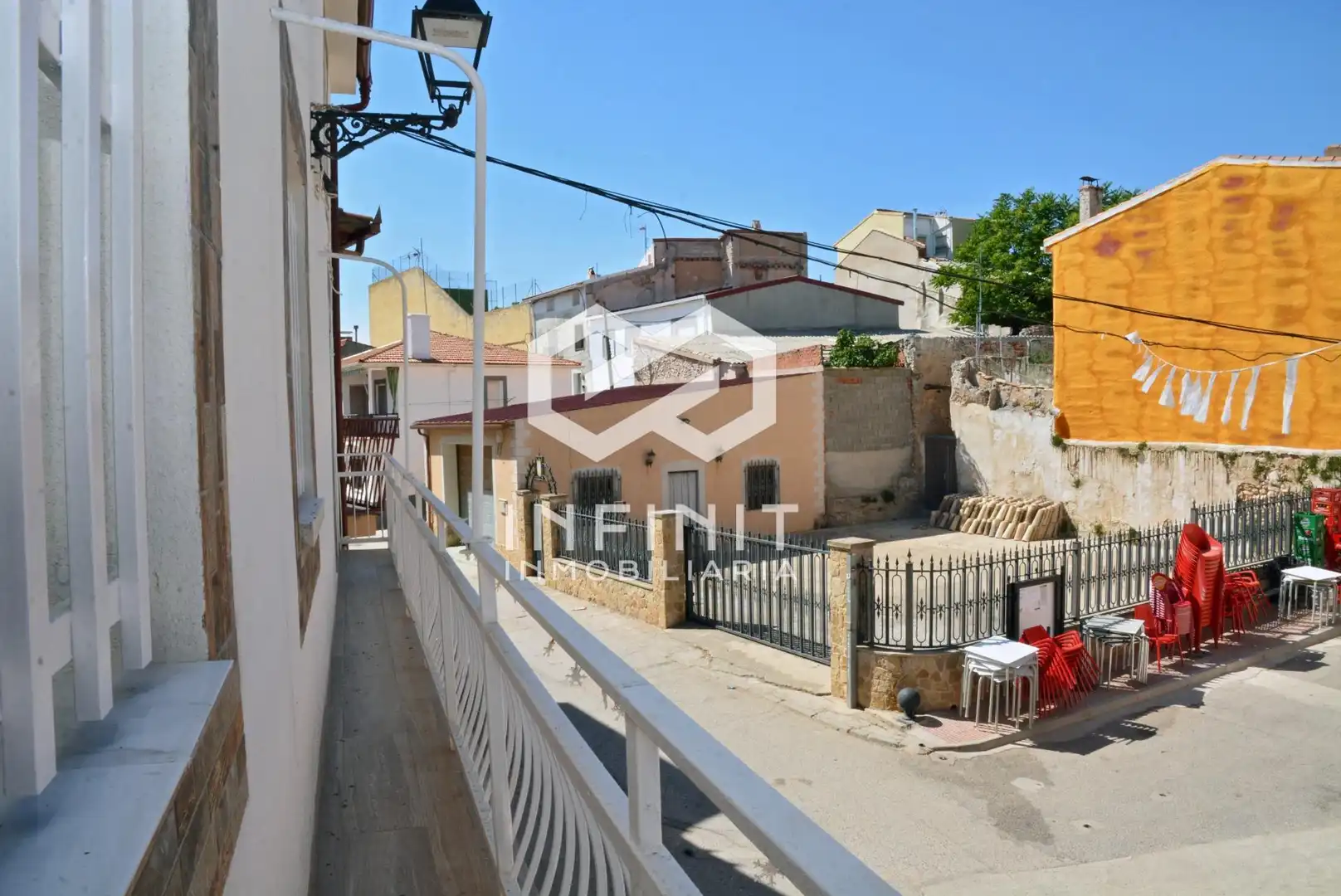 Exterior view of Houses for sale in Mazuecos  with Air Conditioner and Balcony