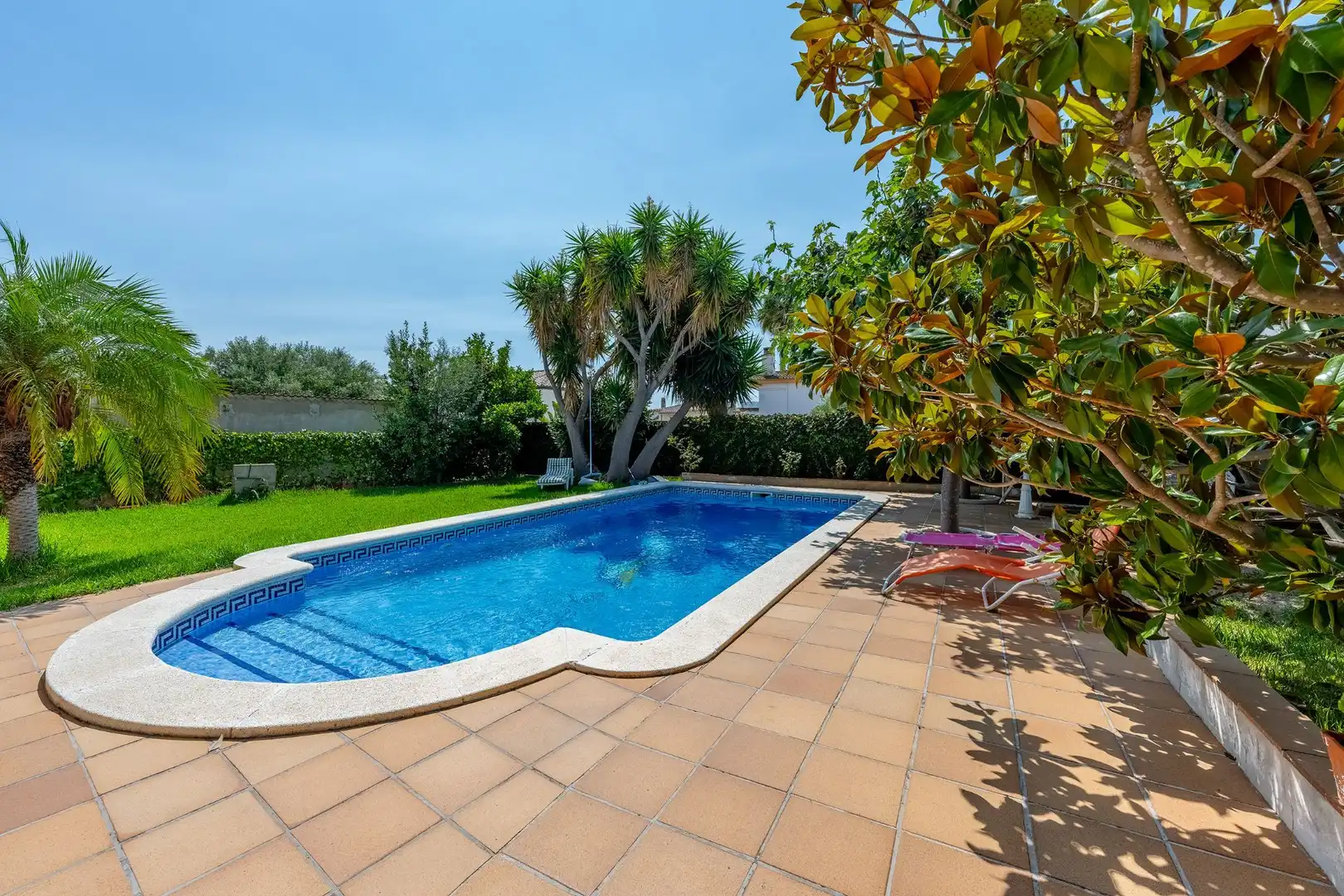 Swimming pool of Houses for sale in Calafell  with Private garden, Terrace and Storage room