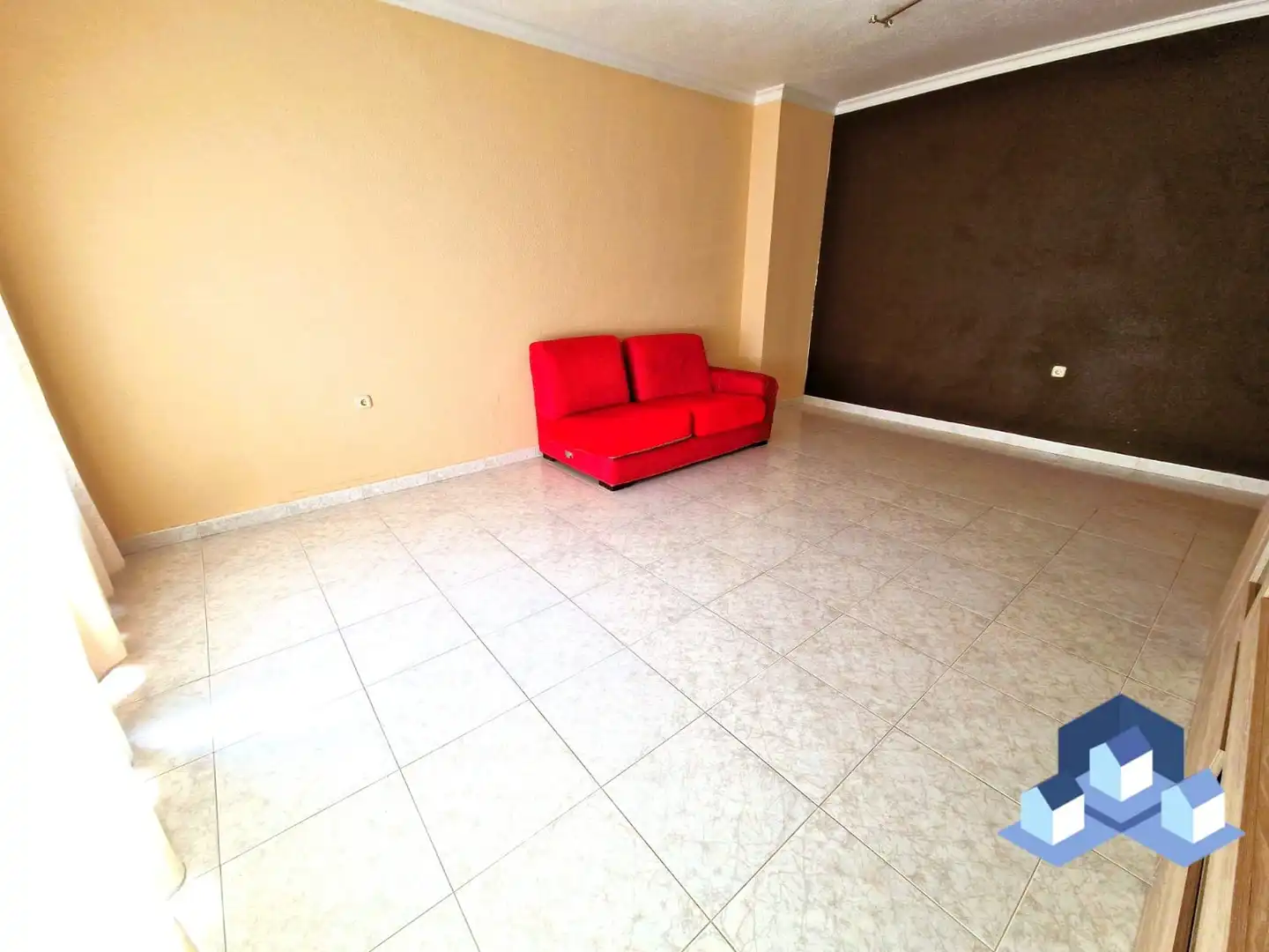 Sala de estar de Piso en venta en Lorca con Amueblado y Balcón