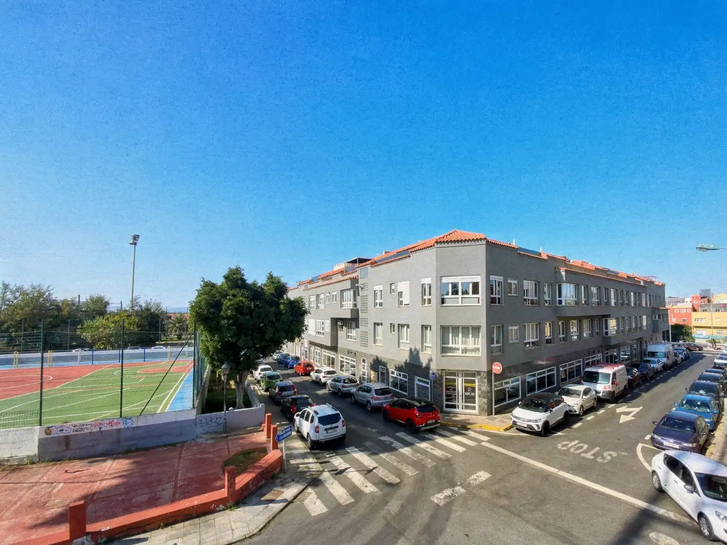 Vista exterior de Piso en venta en Telde con Trastero