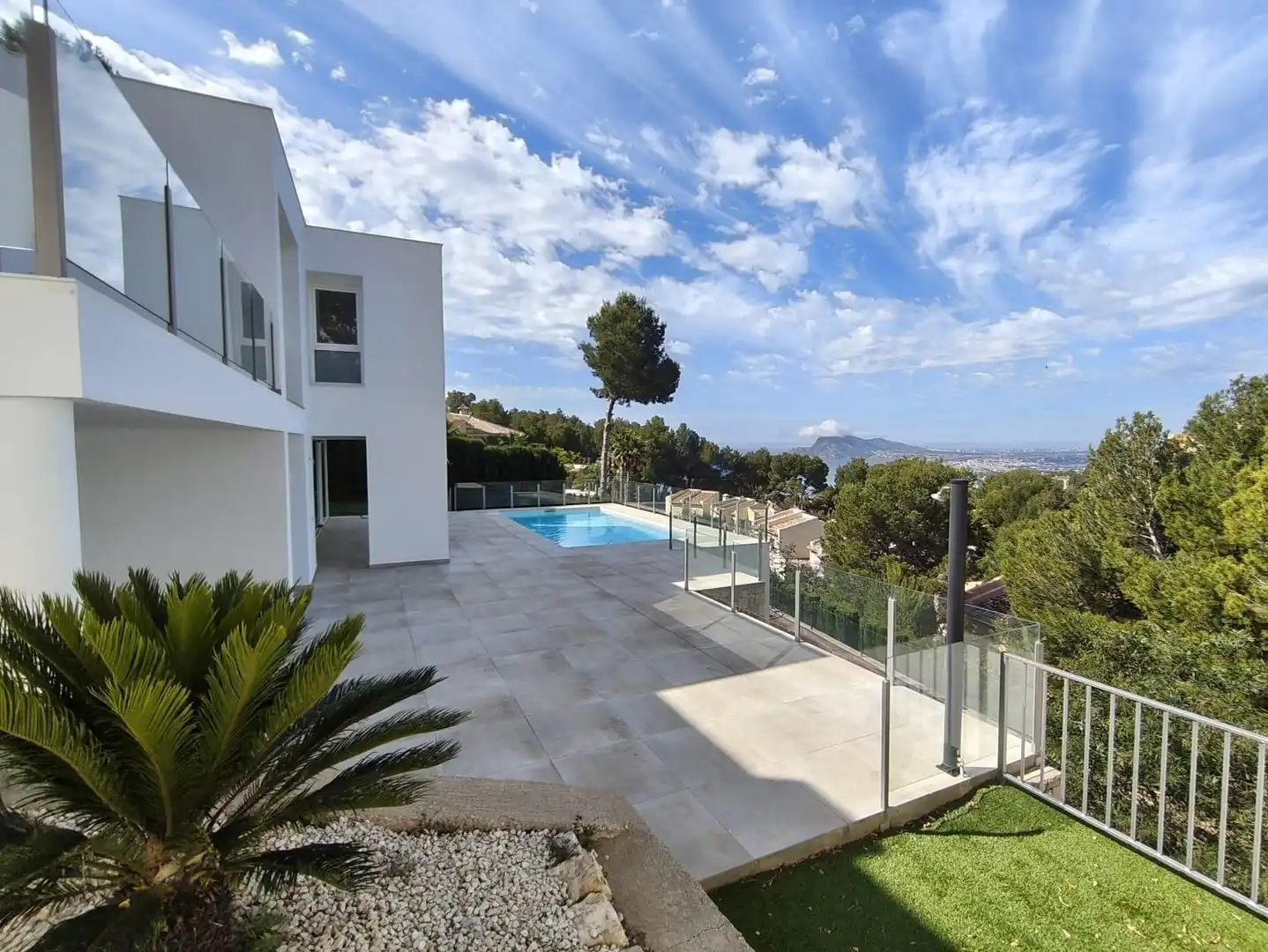 Exterior view of Houses for sale in Altea  with Air Conditioner, Heating and Private garden