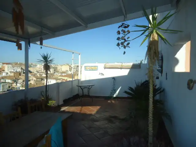 Terraza de Dúplex de alquiler en Granada con Calefacción, Terraza y Amueblado