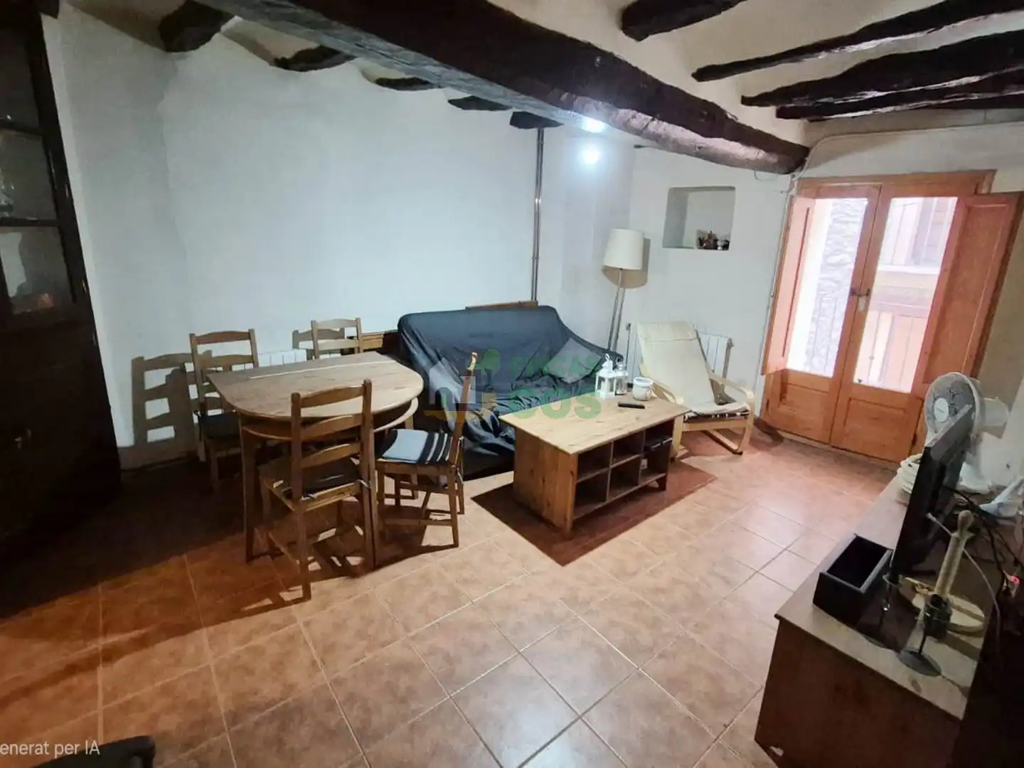 Sala d'estar de Casa o xalet en venda en Gavet de la Conca amb Calefacció, Terrassa i Balcó