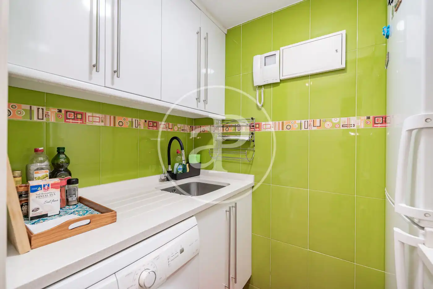 Küche von Maisonette zur Miete in Madrid mit Klimaanlage, Heizung und Privatgarten