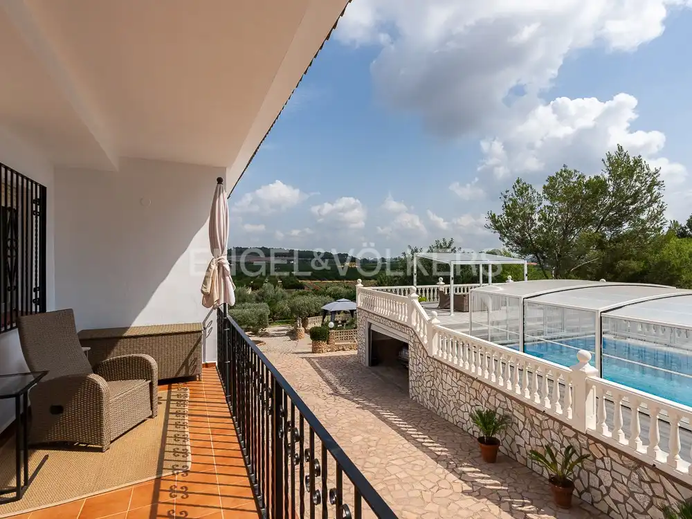 Terrassa de Casa o xalet en venda en Alberic amb Aire condicionat, Calefacció i Jardí privat