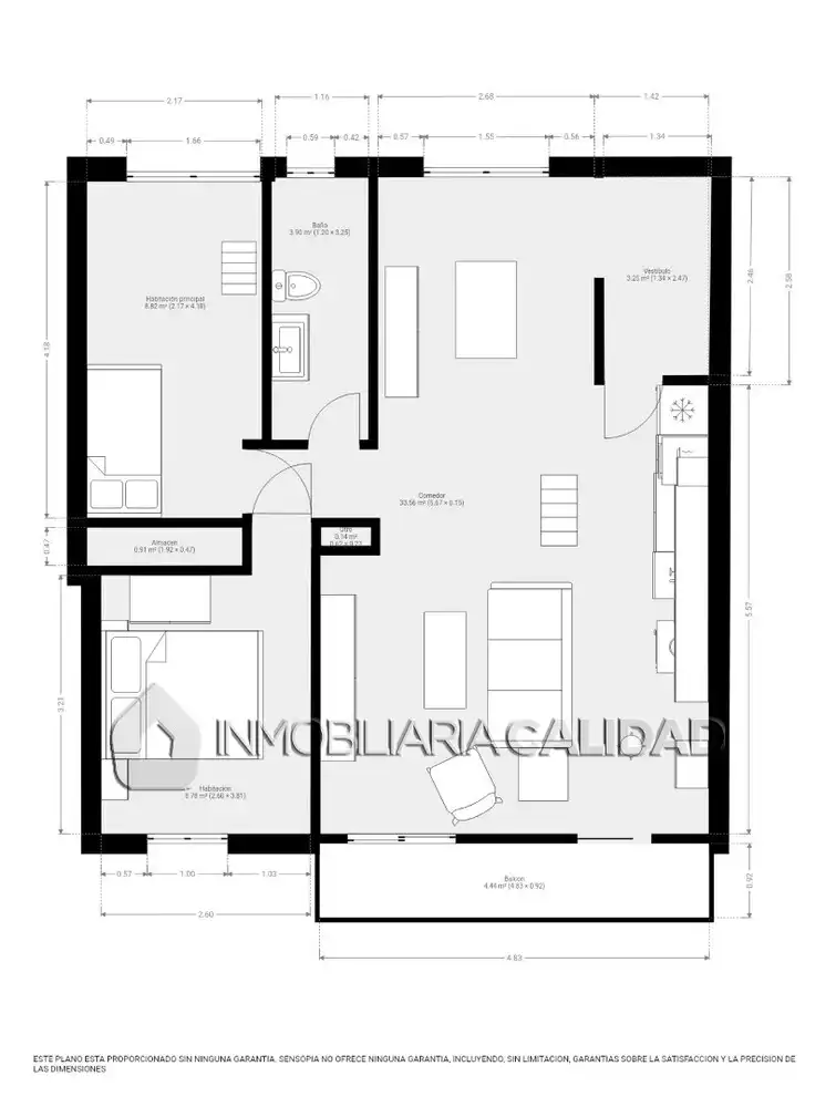 Flat for rent in Burgos  with Heating and Furnished