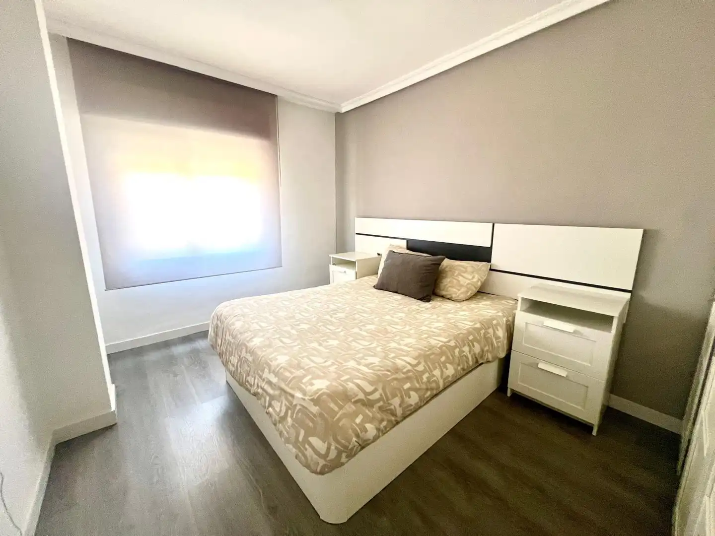 Bedroom of Flat for rent in Plasencia  with Air Conditioner and Furnished