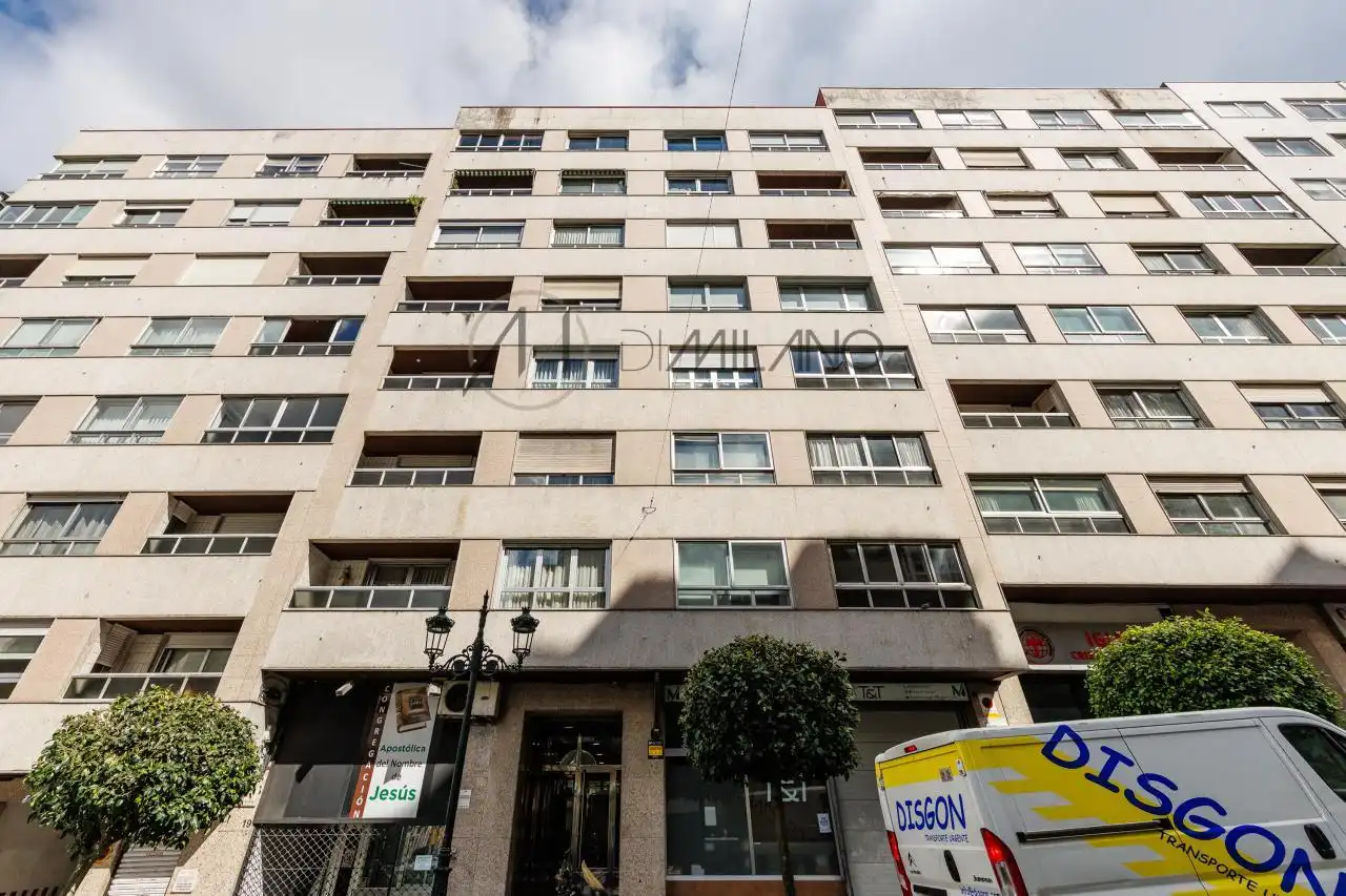 Exterior view of Flat for rent in Vigo   with Heating, Parquet flooring and Terrace