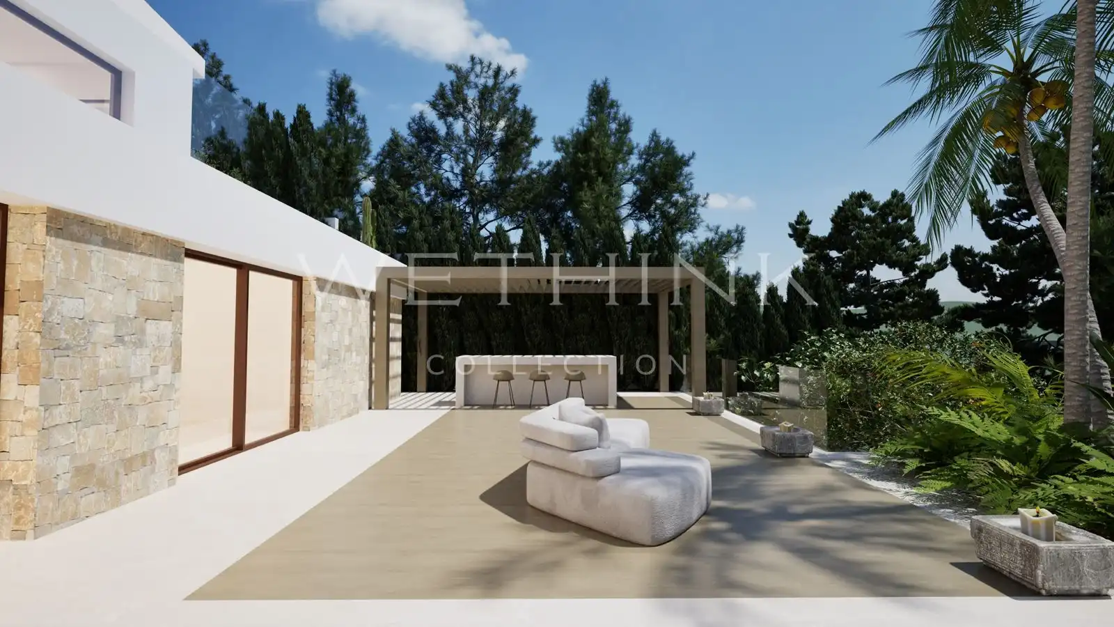 Terraza de Casa o chalet en venta en Altea con Aire acondicionado, Jardín privado y Terraza