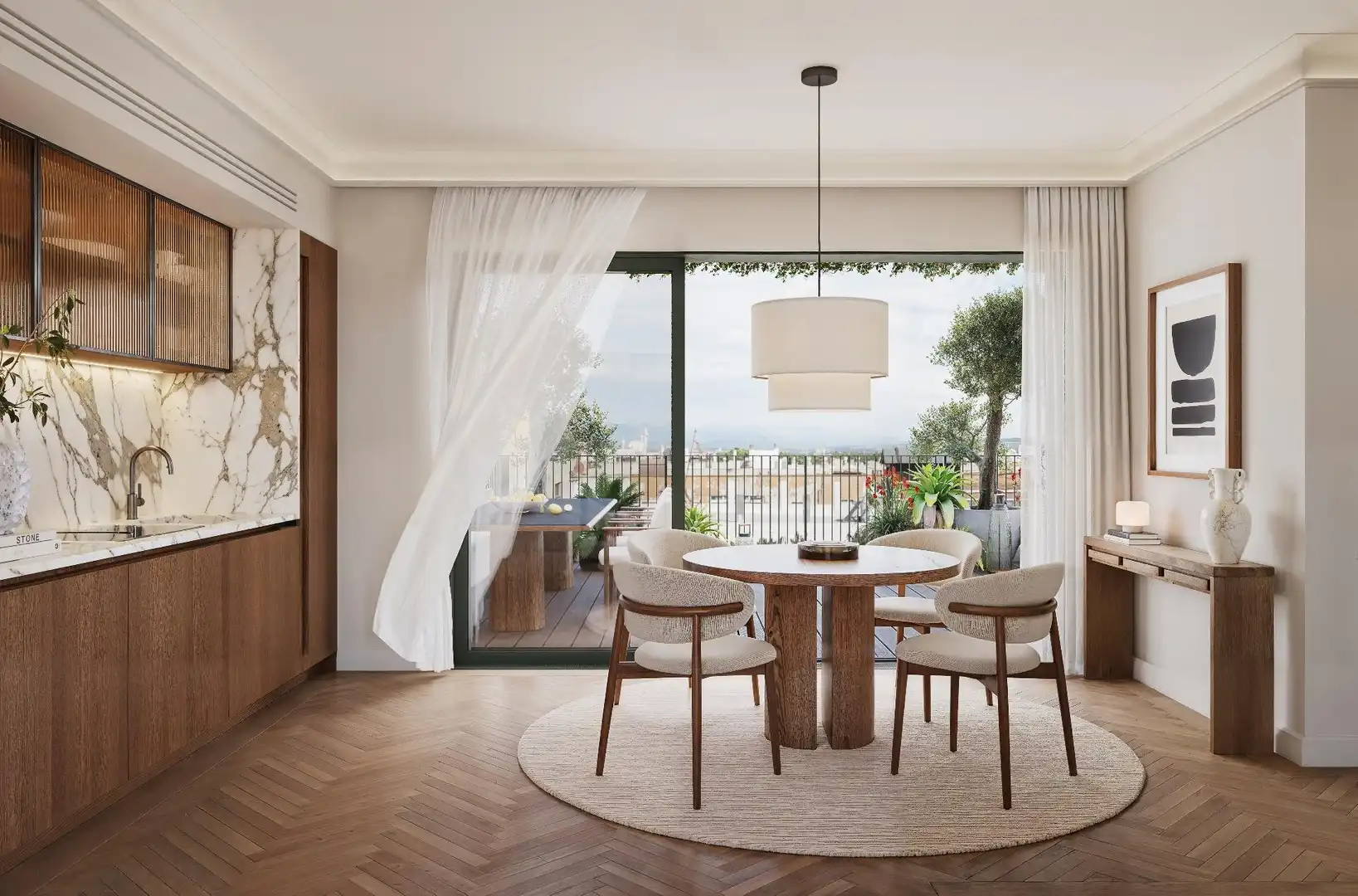 Esszimmer von Dachboden zum Verkauf in  Palma de Mallorca