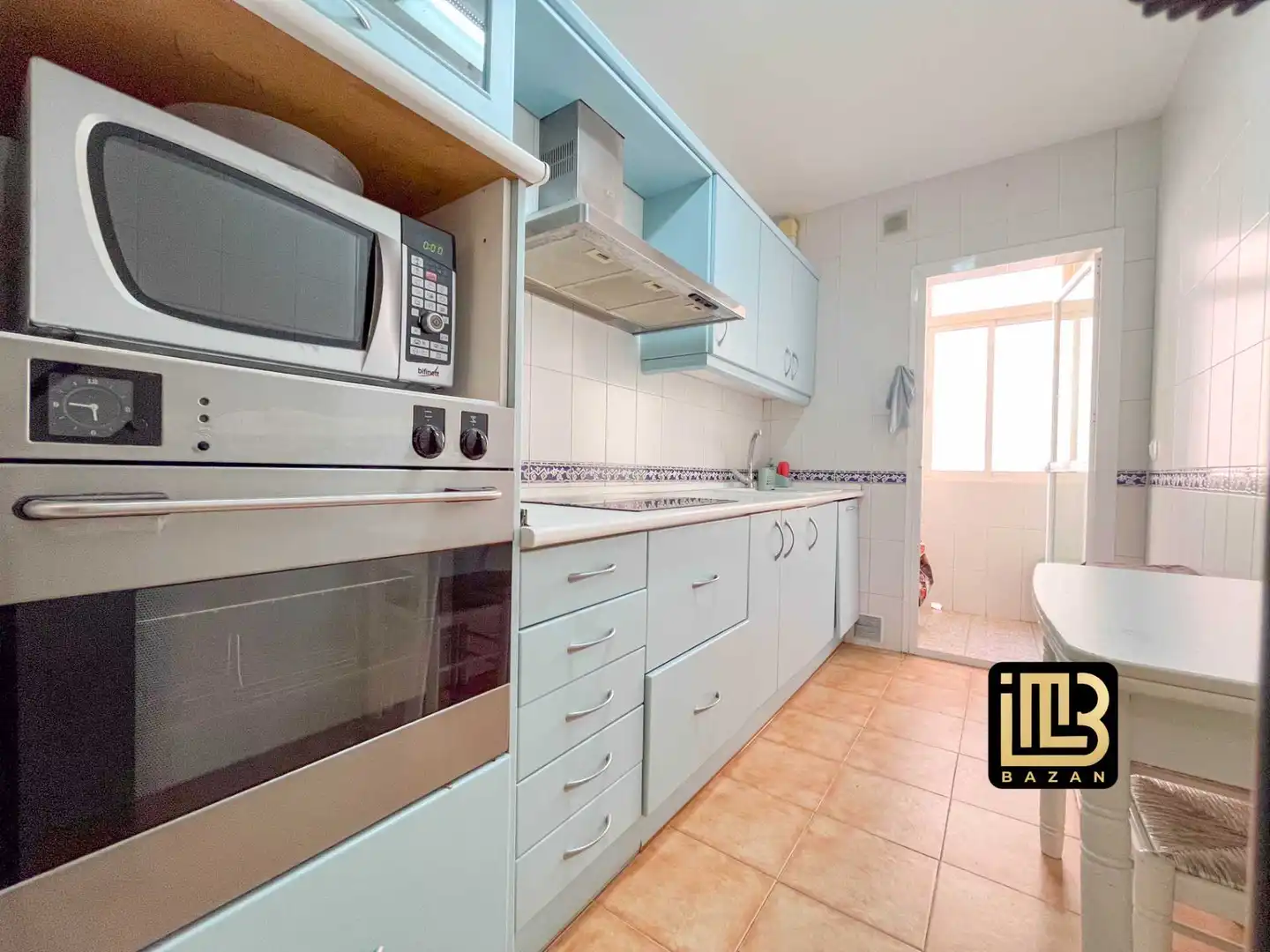 Cocina de Piso de alquiler en Málaga con Aire acondicionado, Terraza y Amueblado