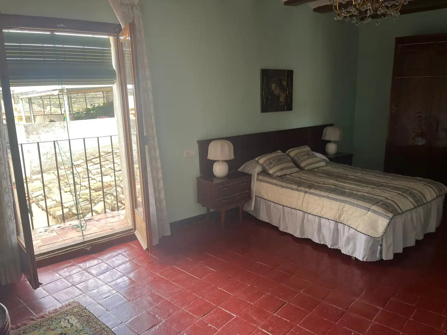 Habitación de Casa o chalet en venta en Valdealgorfa con Jardín privado, Terraza y Amueblado