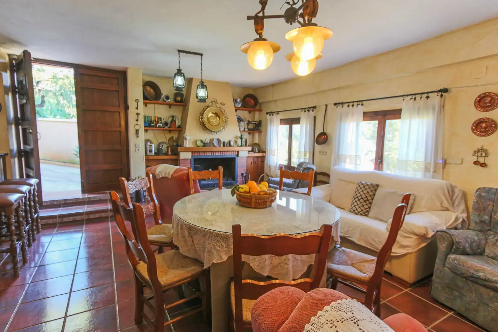 Comedor de Casa o chalet en venta en Gualchos con Aire acondicionado, Terraza y Piscina