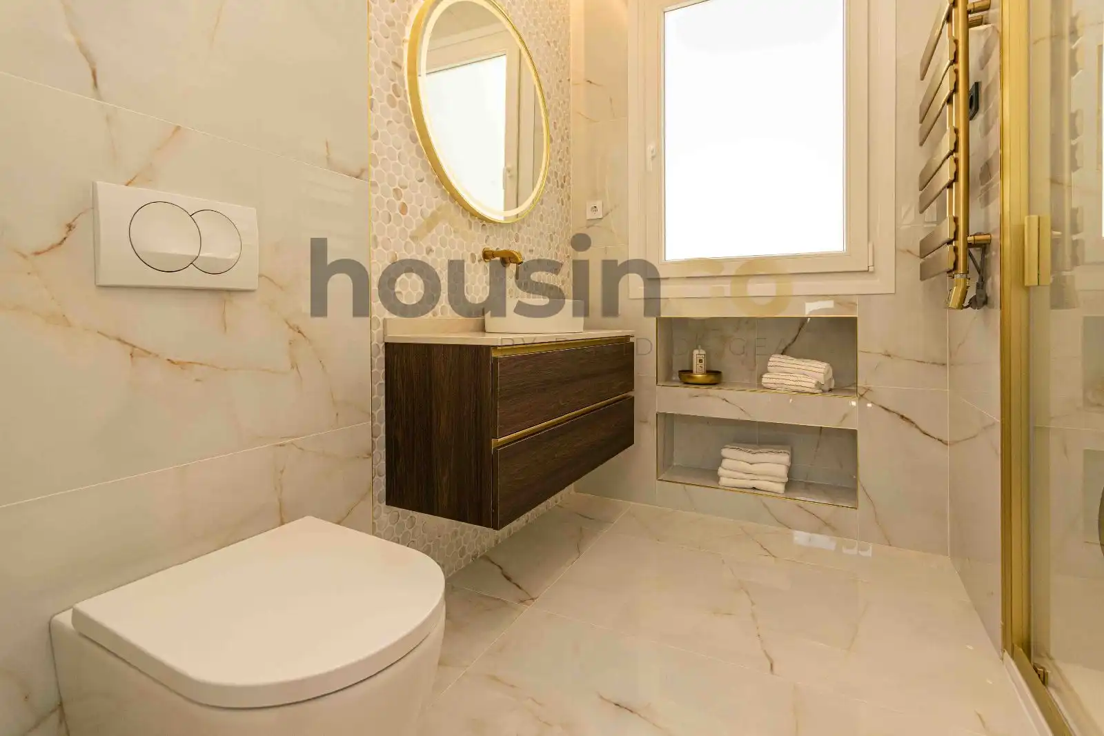 Baño de Ático en venta en Madrid con Aire acondicionado, Calefacción y Terraza