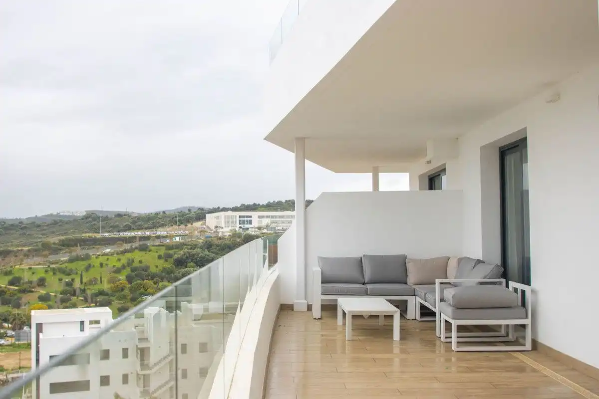 Terrassa de Apartament de lloguer en Estepona amb Aire condicionat, Calefacció i Terrassa