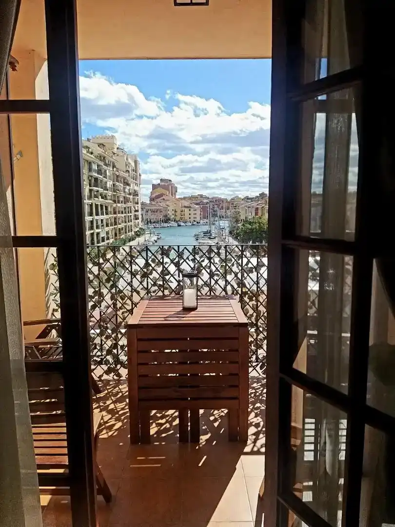 Terrassa de Apartament de lloguer en Alboraya amb Aire condicionat, Parquet i Moblat