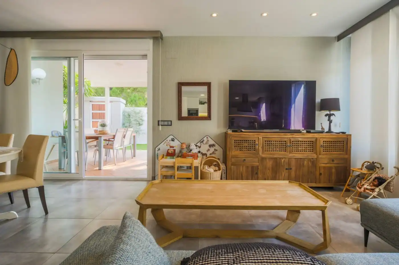 Sala de estar de Casa o chalet en venta en Montornés - Las Palmas - El Refugio