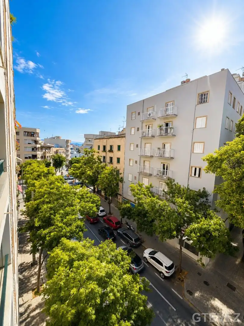 Vista exterior de Pis en venda en  Palma de Mallorca amb Calefacció, Traster i TV