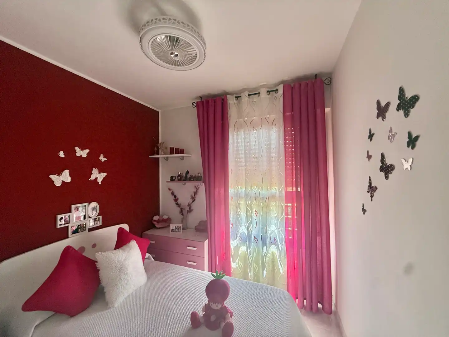 Bedroom of Flat for sale in Madrid  with Heating, Terrace and Furnished