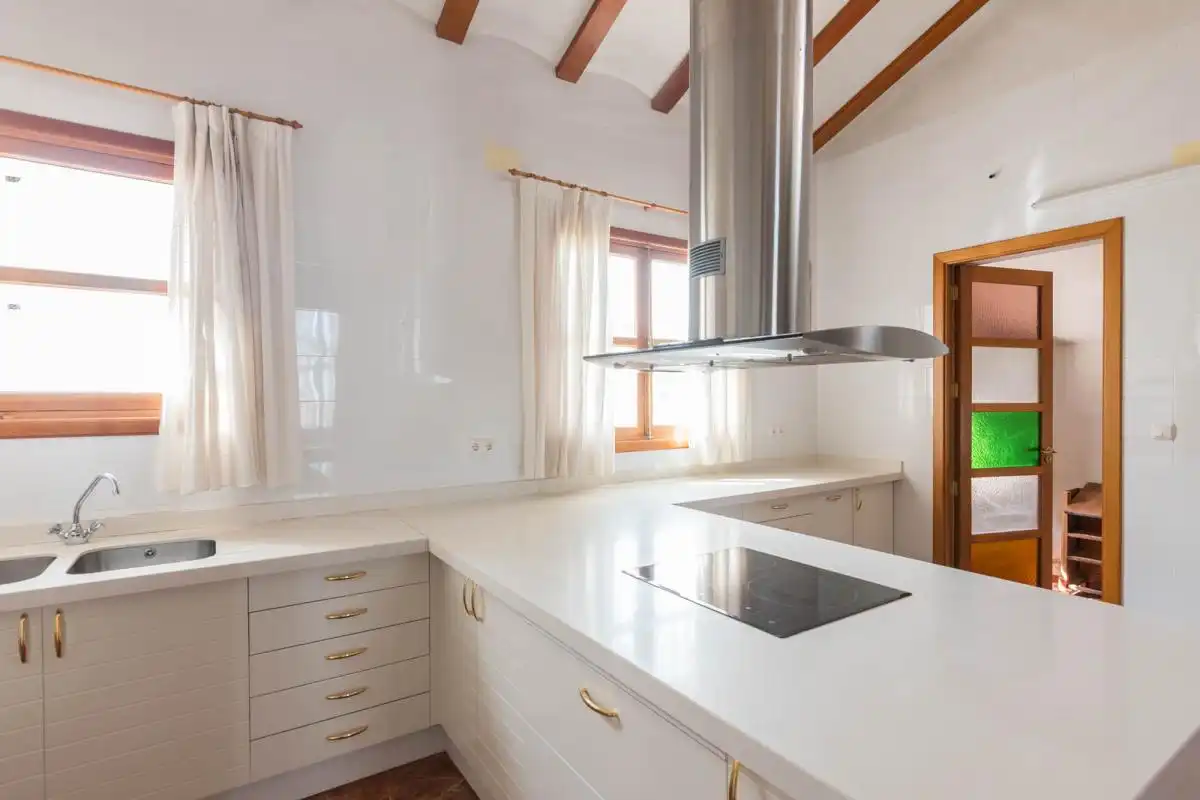 Cuina de Casa o xalet en venda en Mula amb Calefacció, Jardí privat i Terrassa
