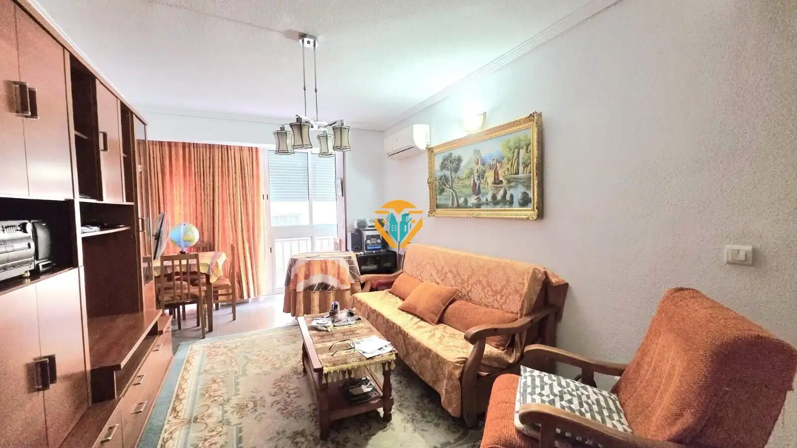 Living room of Flat for sale in Benidorm  with Air Conditioner, Terrace and Balcony