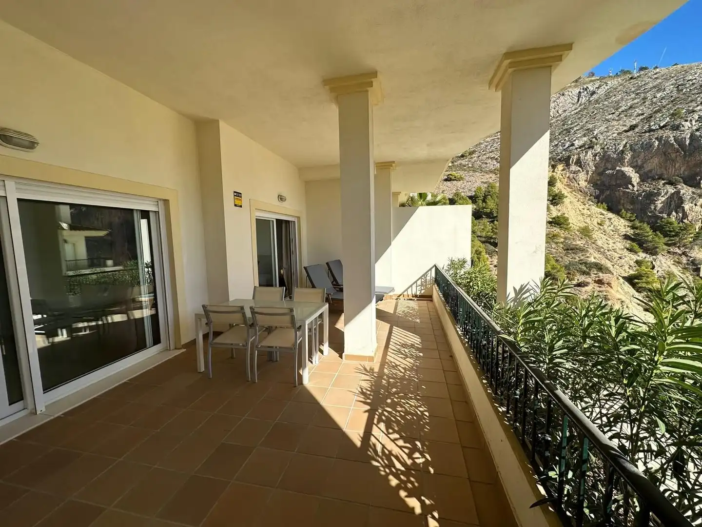 Terrace of Flat for rent in Altea  with Air Conditioner, Heating and Storage room