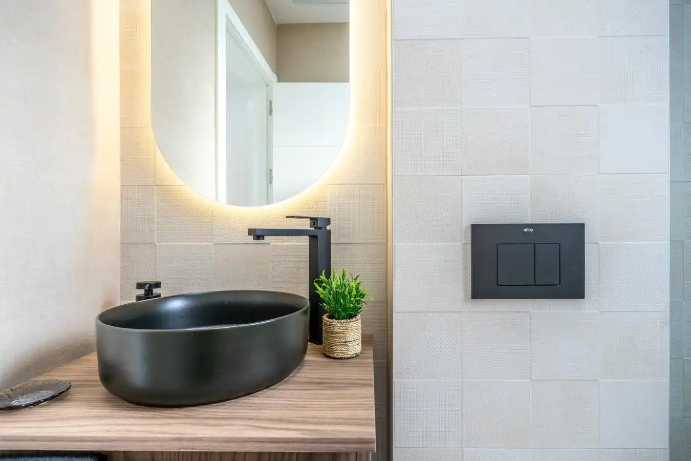 Baño de Casa o chalet en venta en Torre-Pacheco con Aire acondicionado, Jardín privado y Terraza