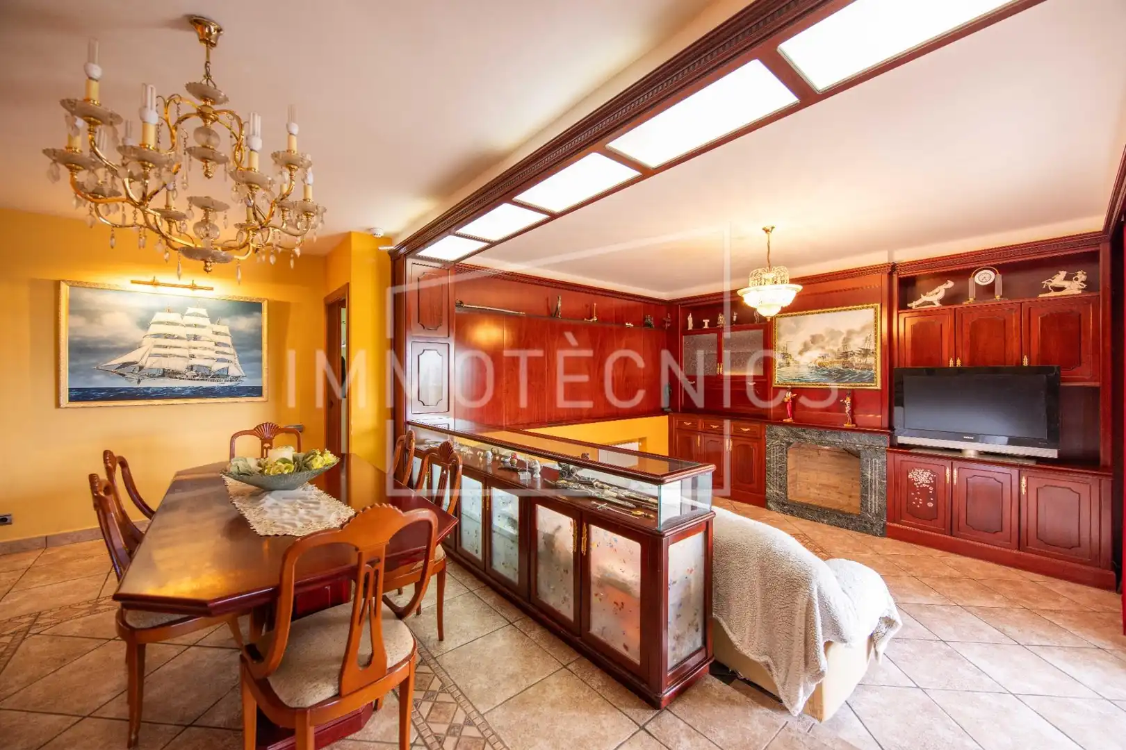 Comedor de Casa o chalet en venta en Lliçà de Vall con Aire acondicionado, Jardín privado y Terraza