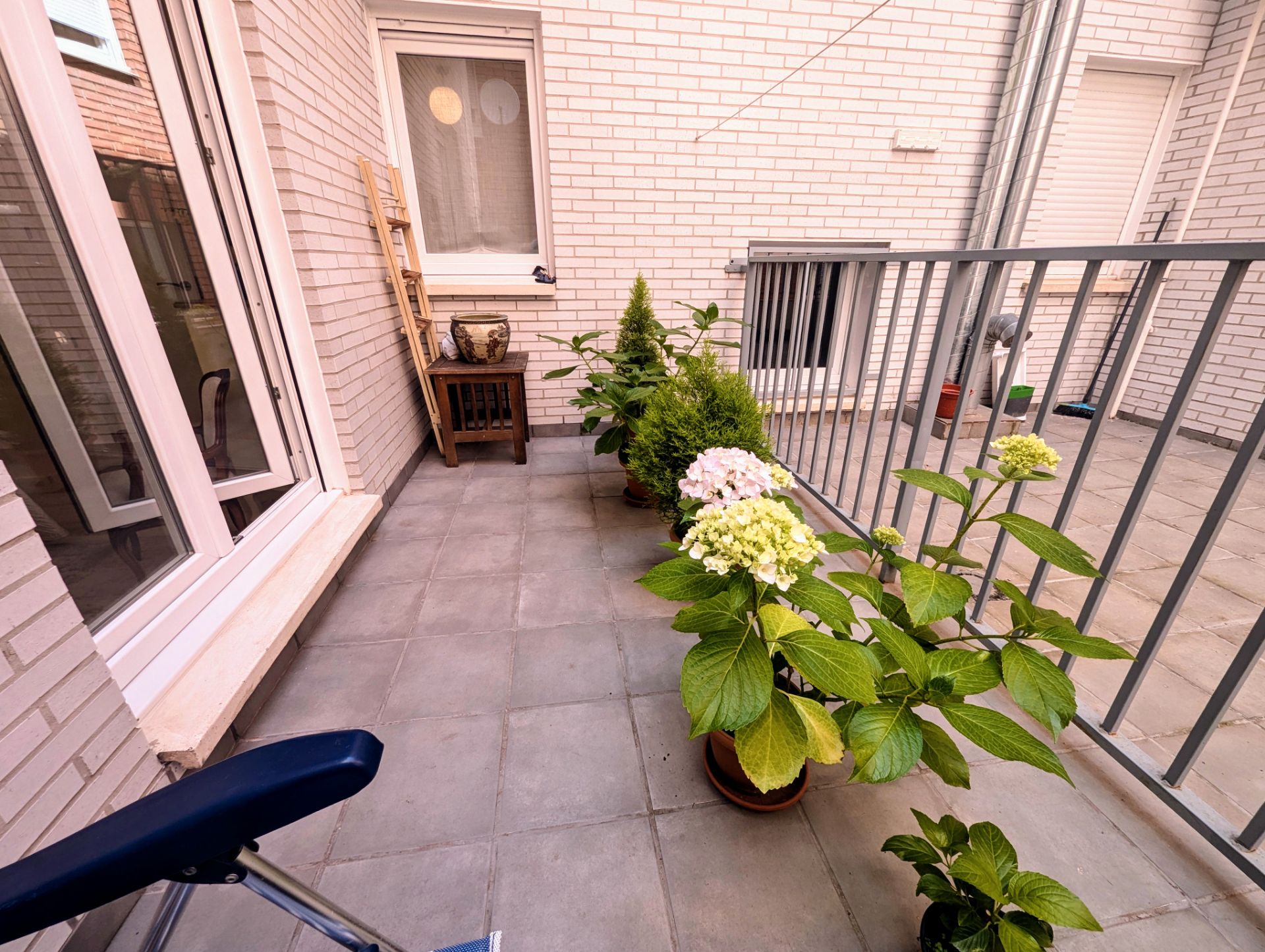 Balcony of Flat for sale in Palencia Capital  with Heating, Storage room and Furnished