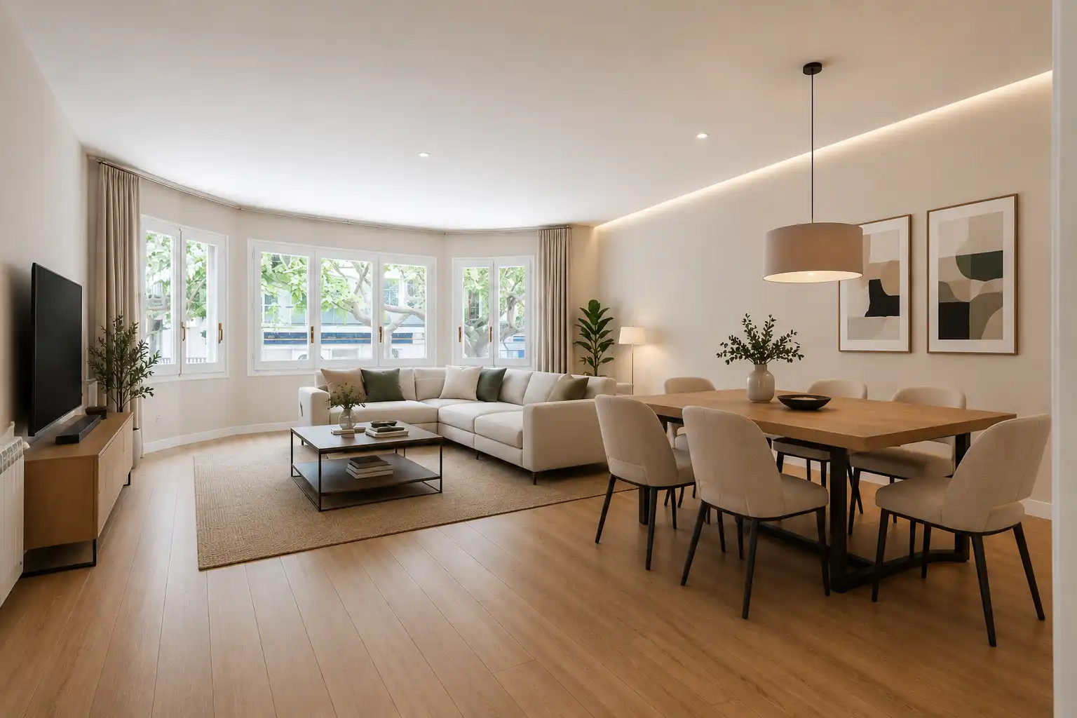 Sala de estar de Piso en venta en Igualada con Calefacción, Terraza y Horno