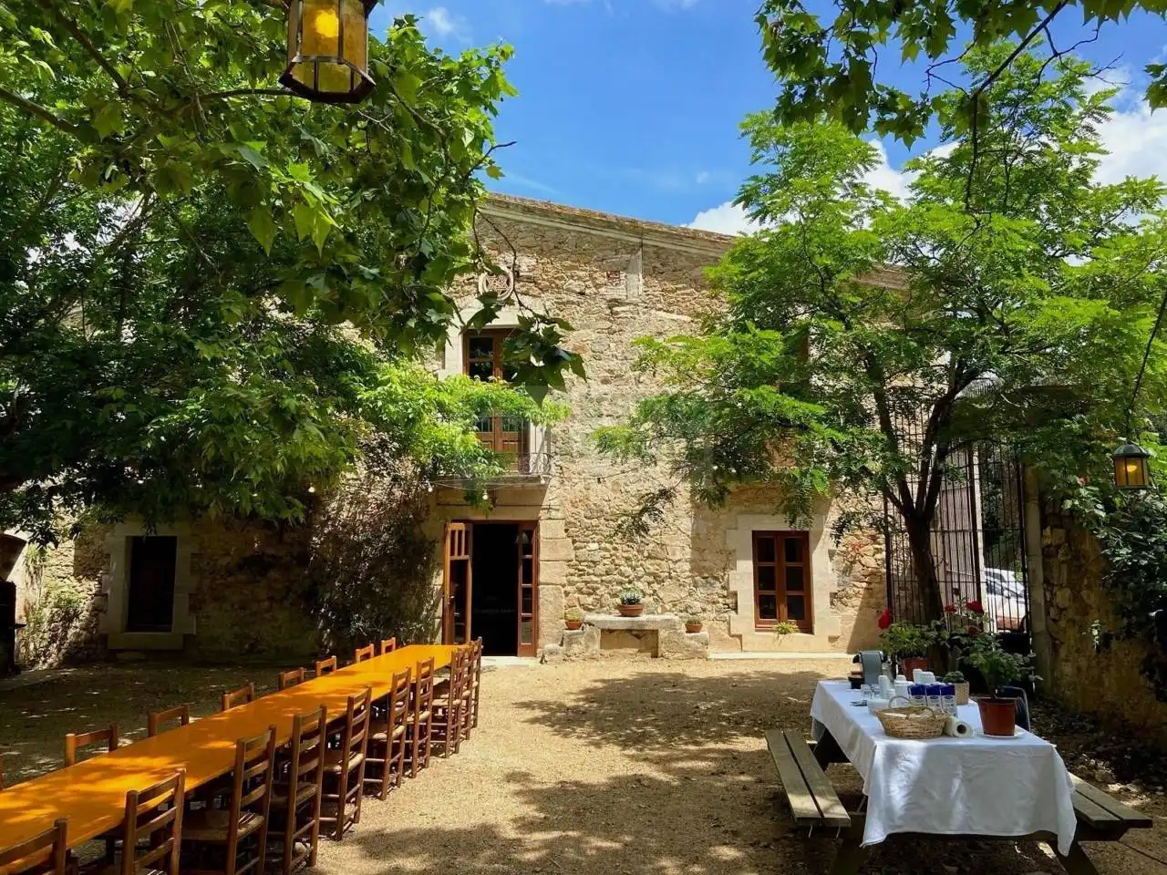 Finca rústica de lloguer en Llagostera amb Calefacció, Jardí privat i Moblat